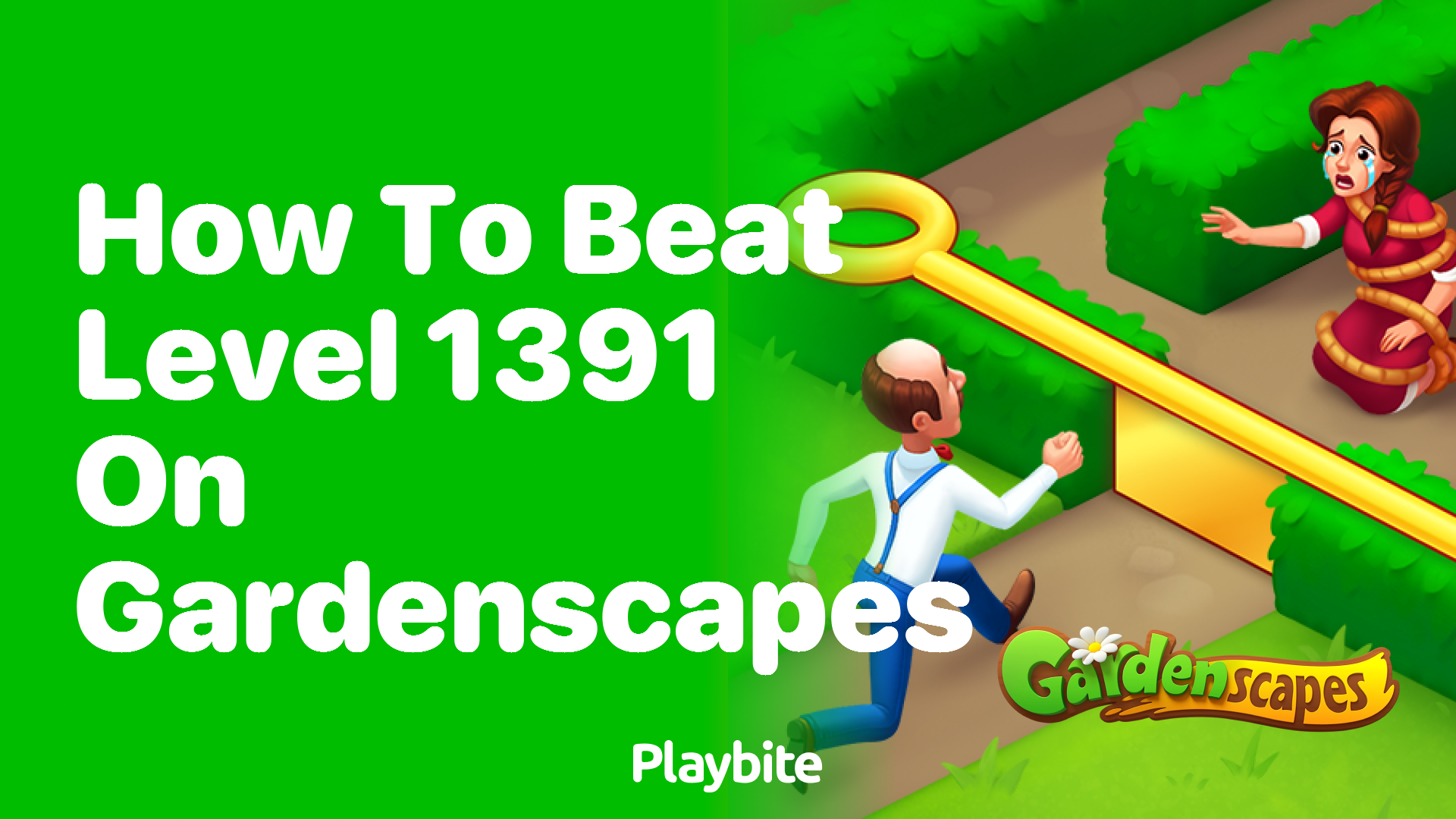 How to Beat Level 1391 on Gardenscapes