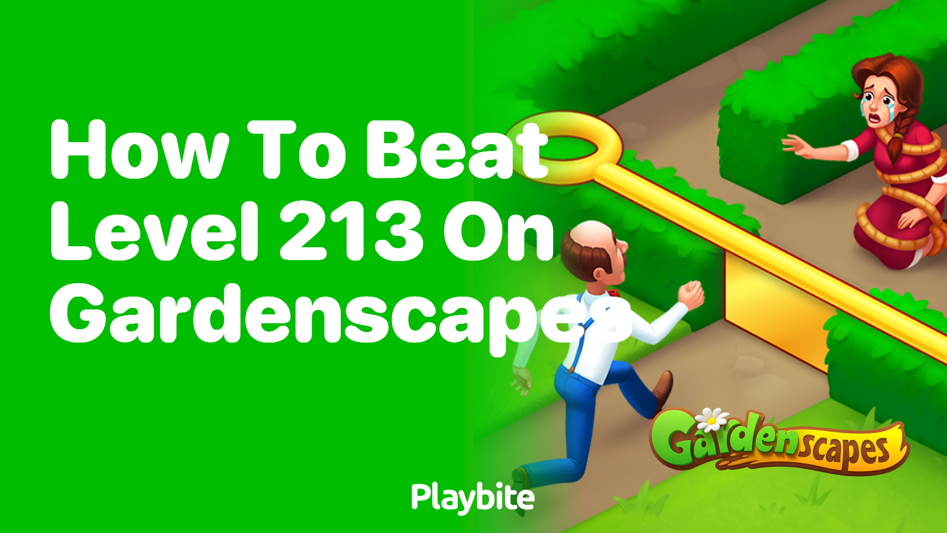 How to Beat Level 213 on Gardenscapes