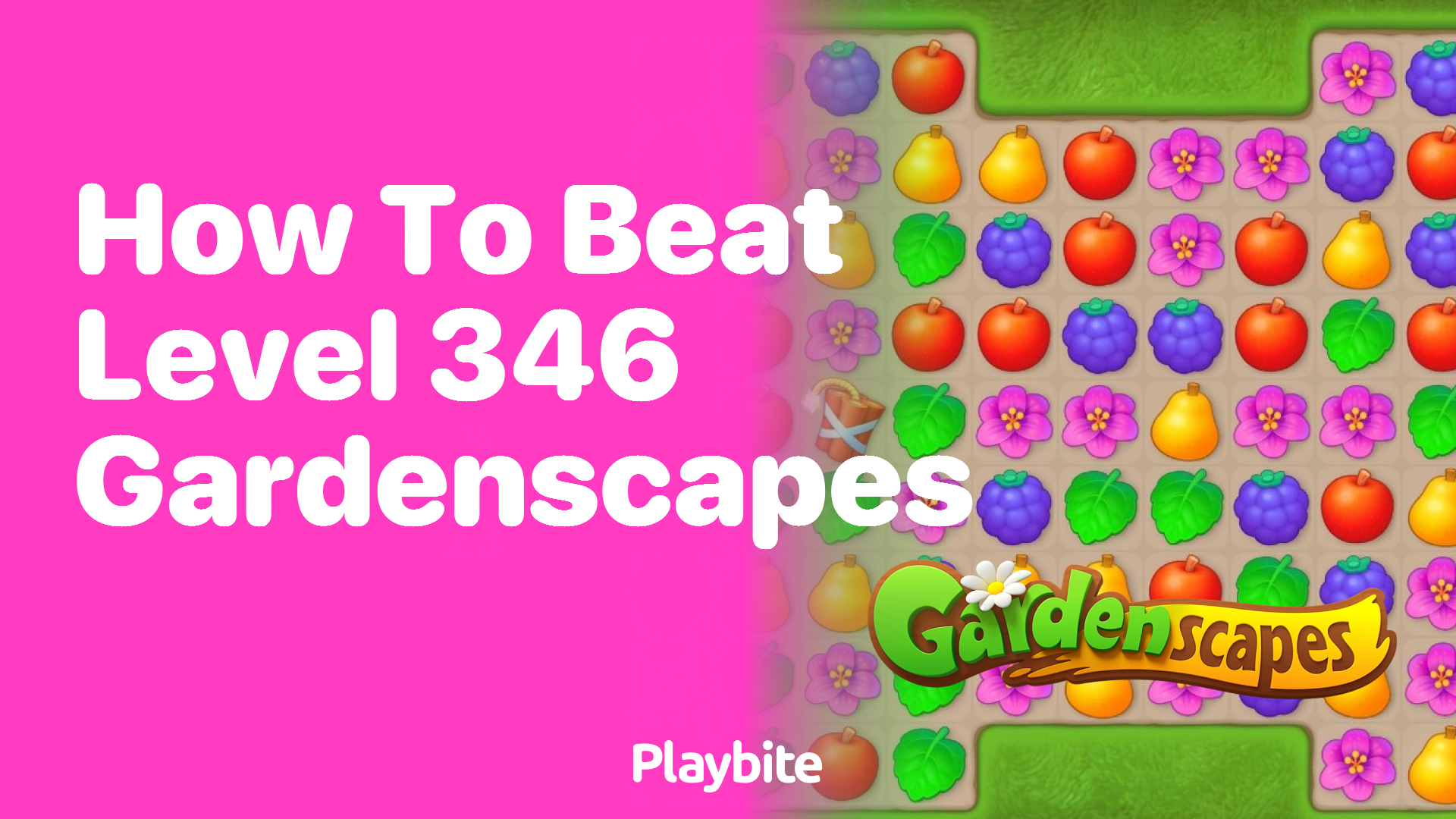 How to Beat Level 346 in Gardenscapes