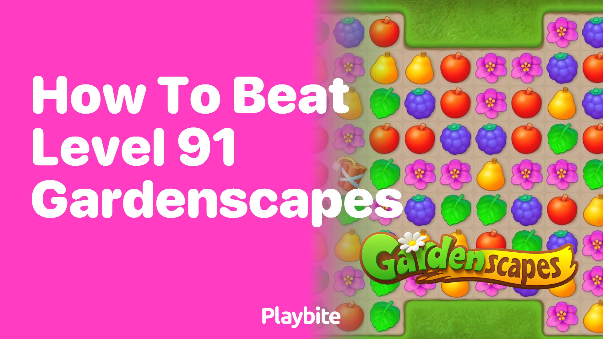 How to Beat Level 91 in Gardenscapes