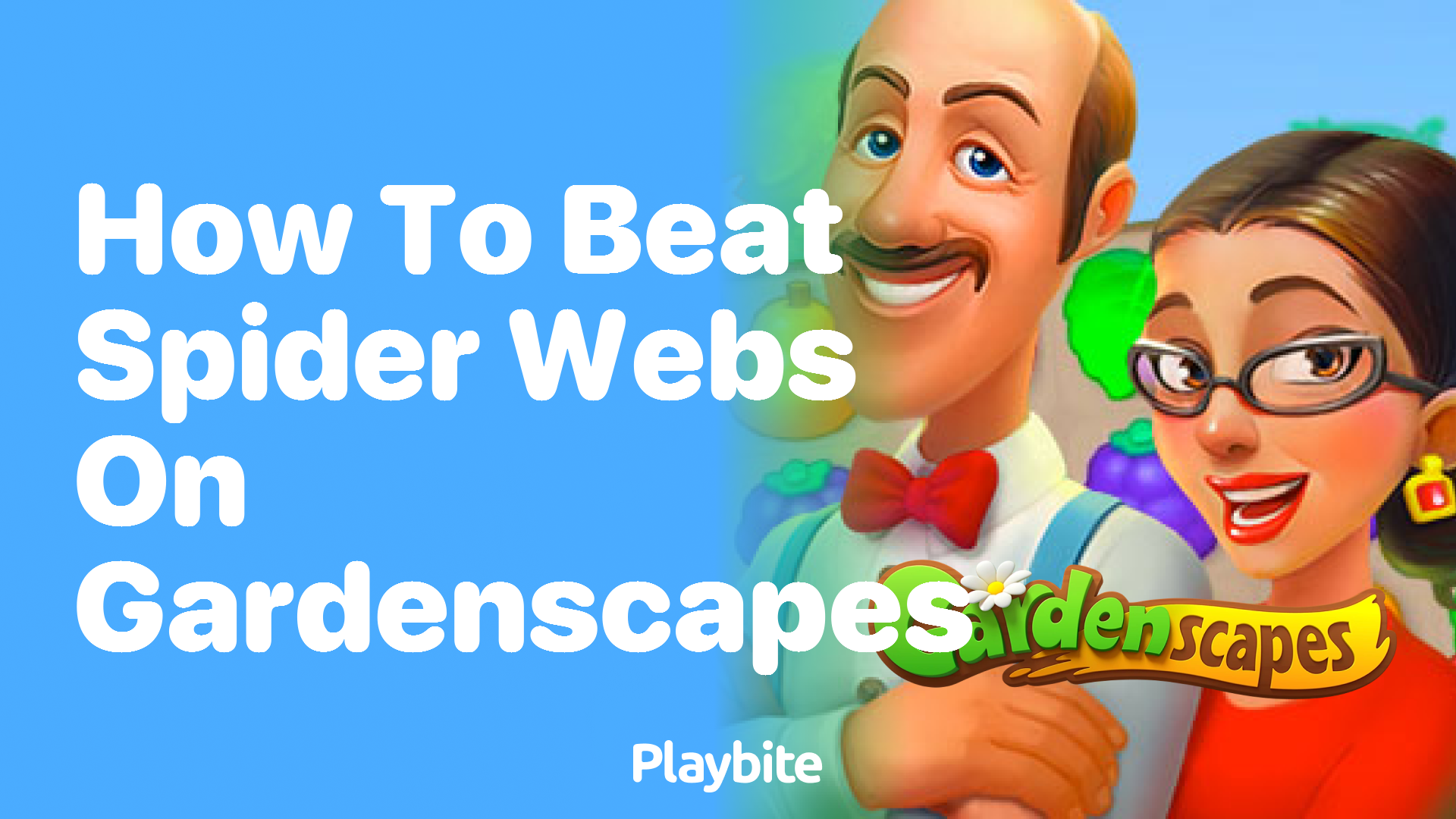 How to Beat Spider Webs on Gardenscapes