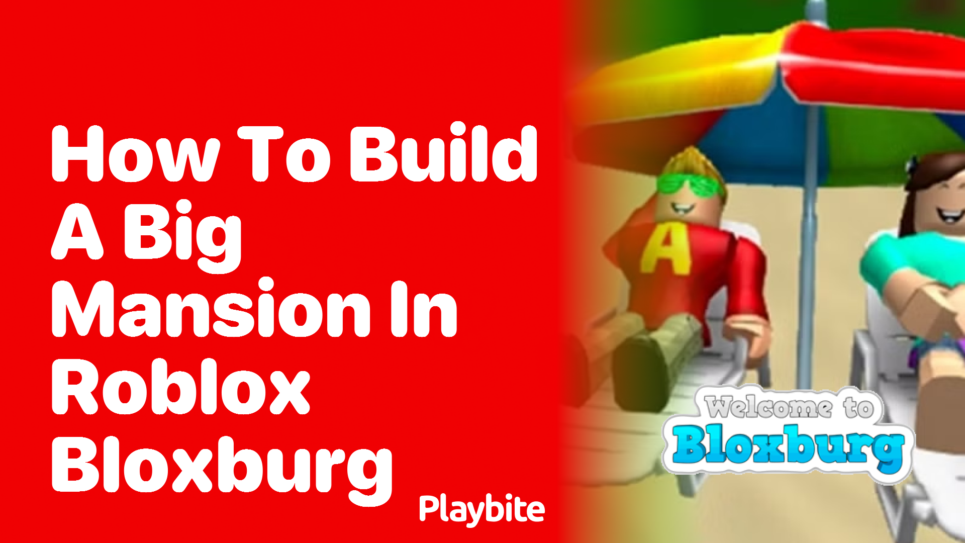 How to Build a Big Mansion in Roblox Bloxburg