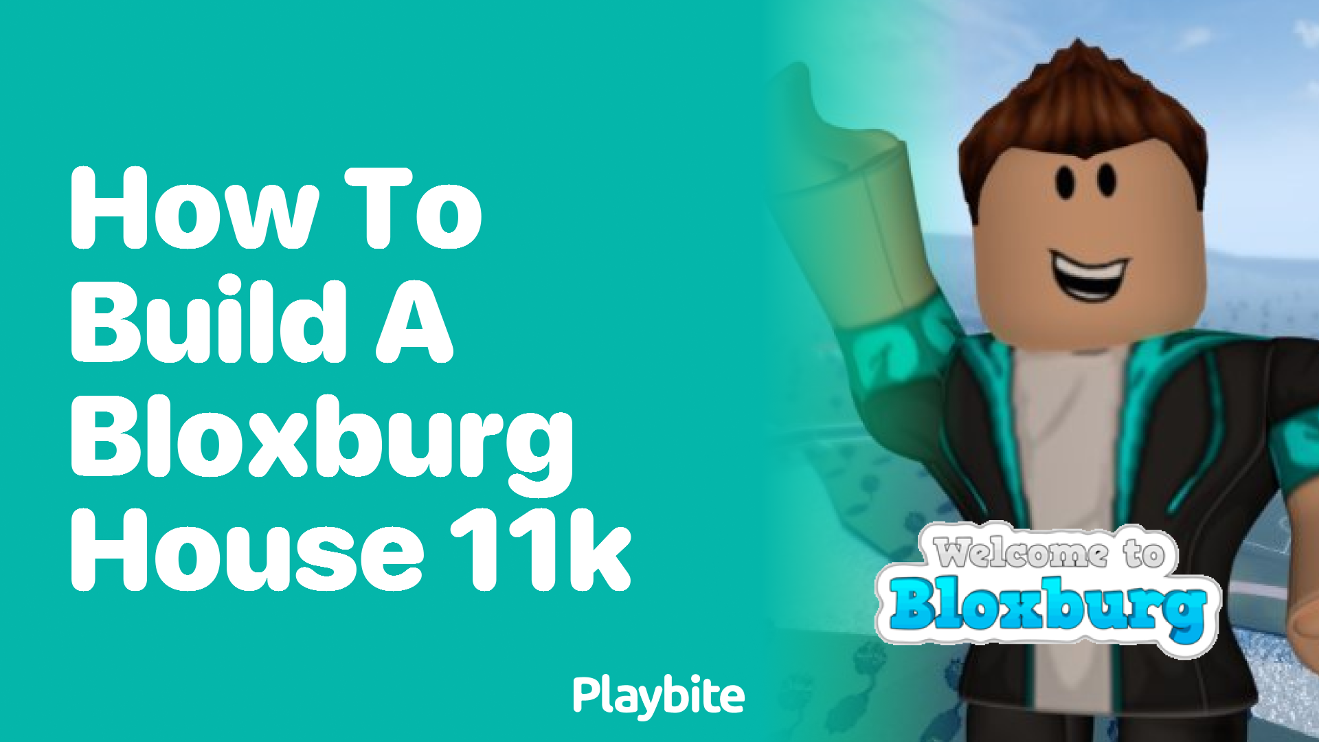 How to Build a Bloxburg House with 11k