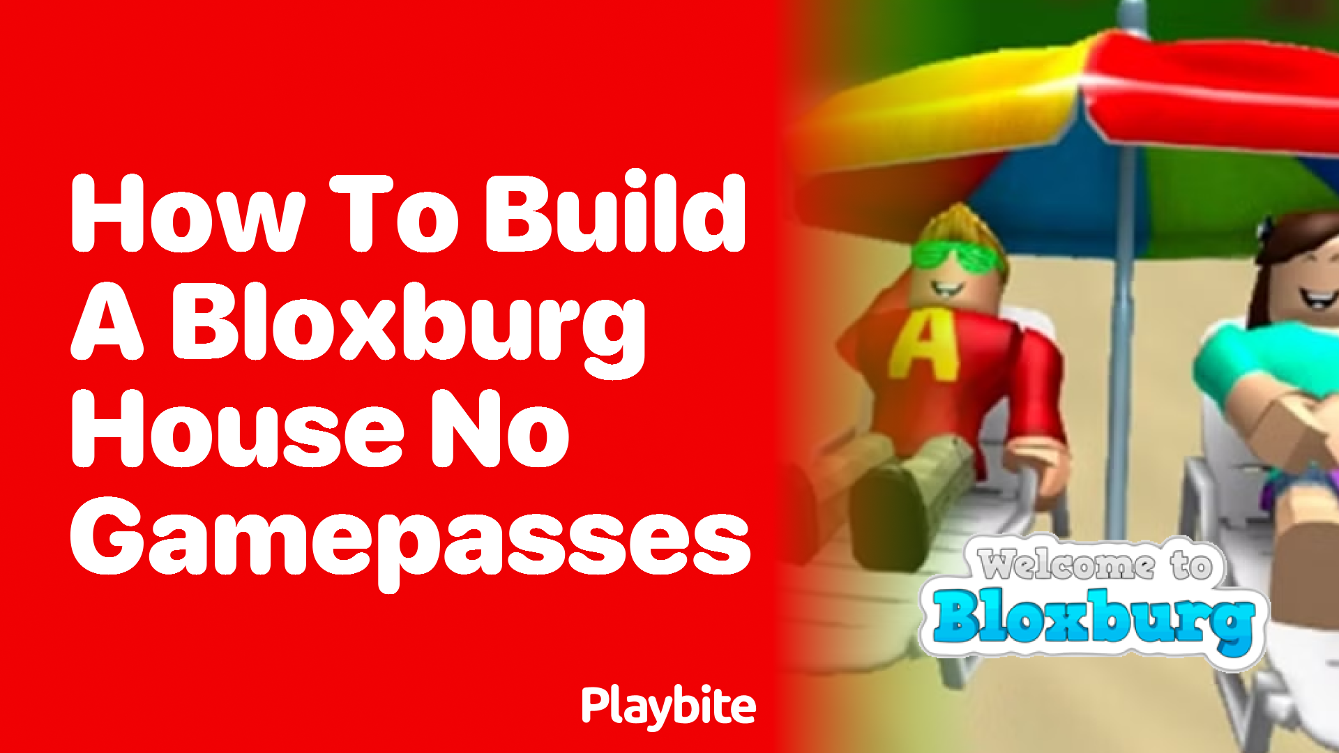 How to Build a Bloxburg House without Gamepasses - Playbite