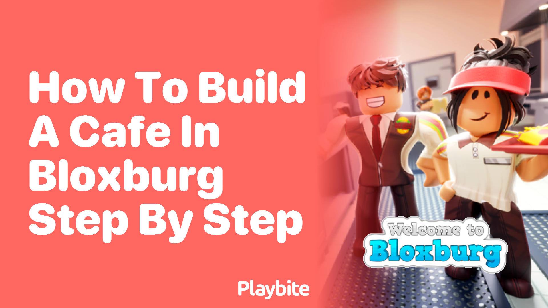 How to Build a Cafe in Bloxburg Step by Step