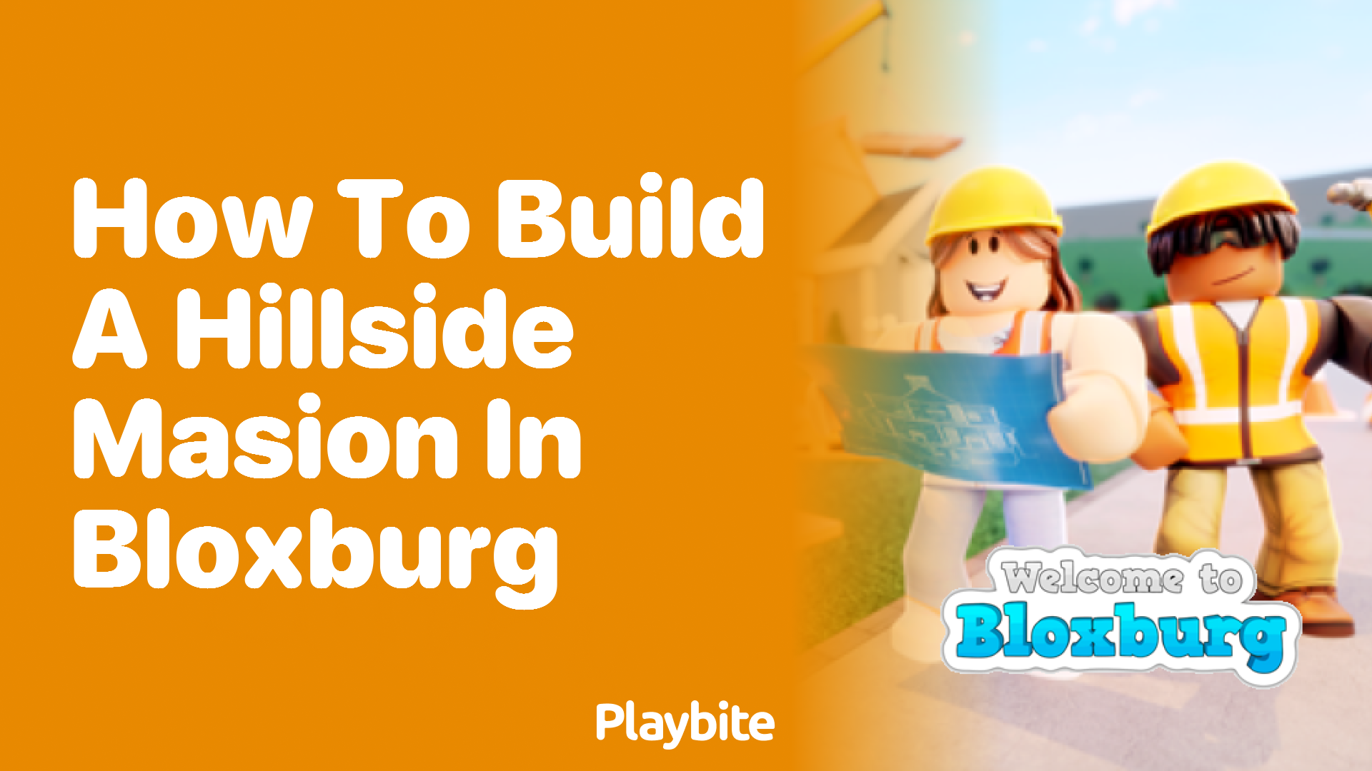 How to Build a Hillside Mansion in Bloxburg