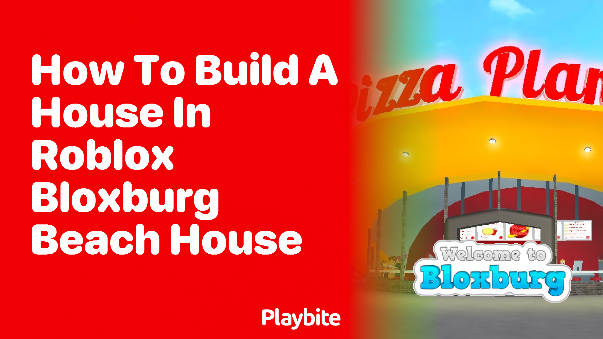 How to Build a House in Roblox Bloxburg: Beach House Edition