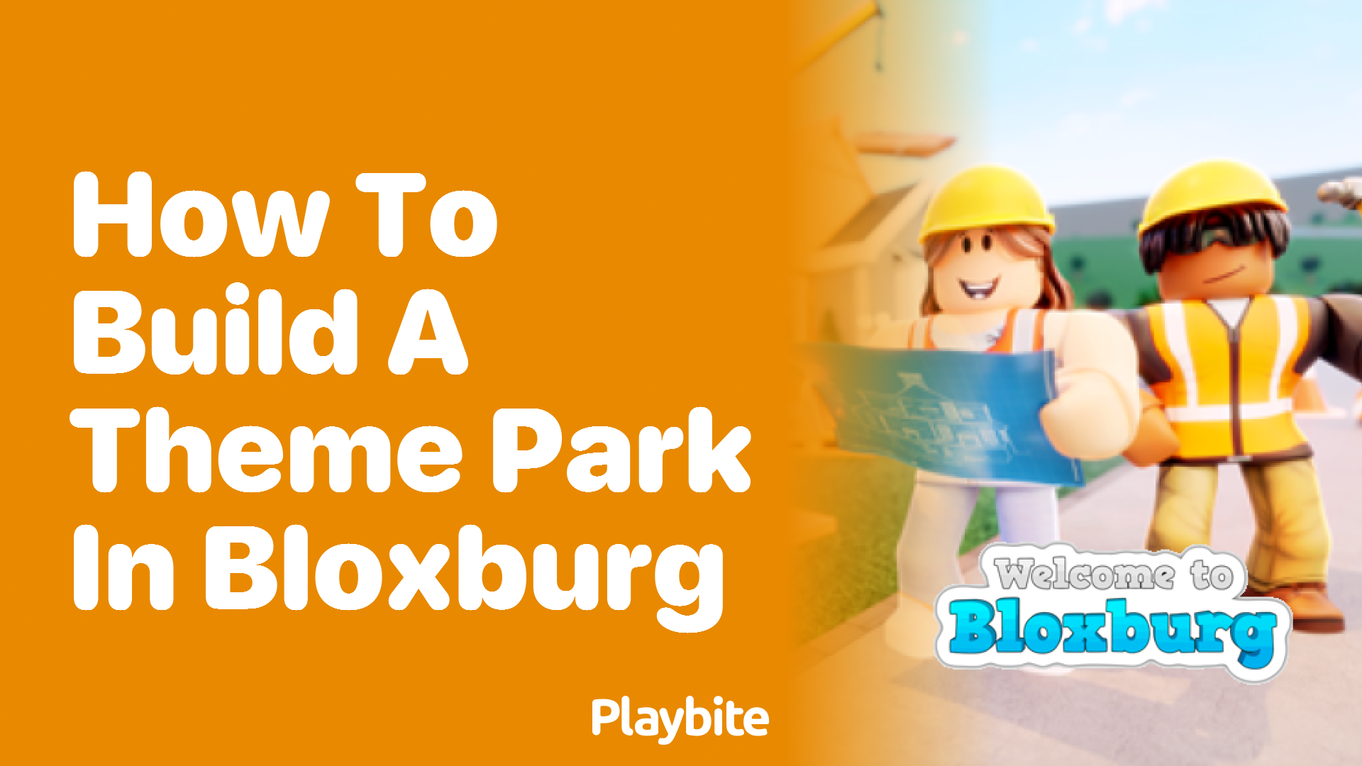 How to Build a Theme Park in Bloxburg