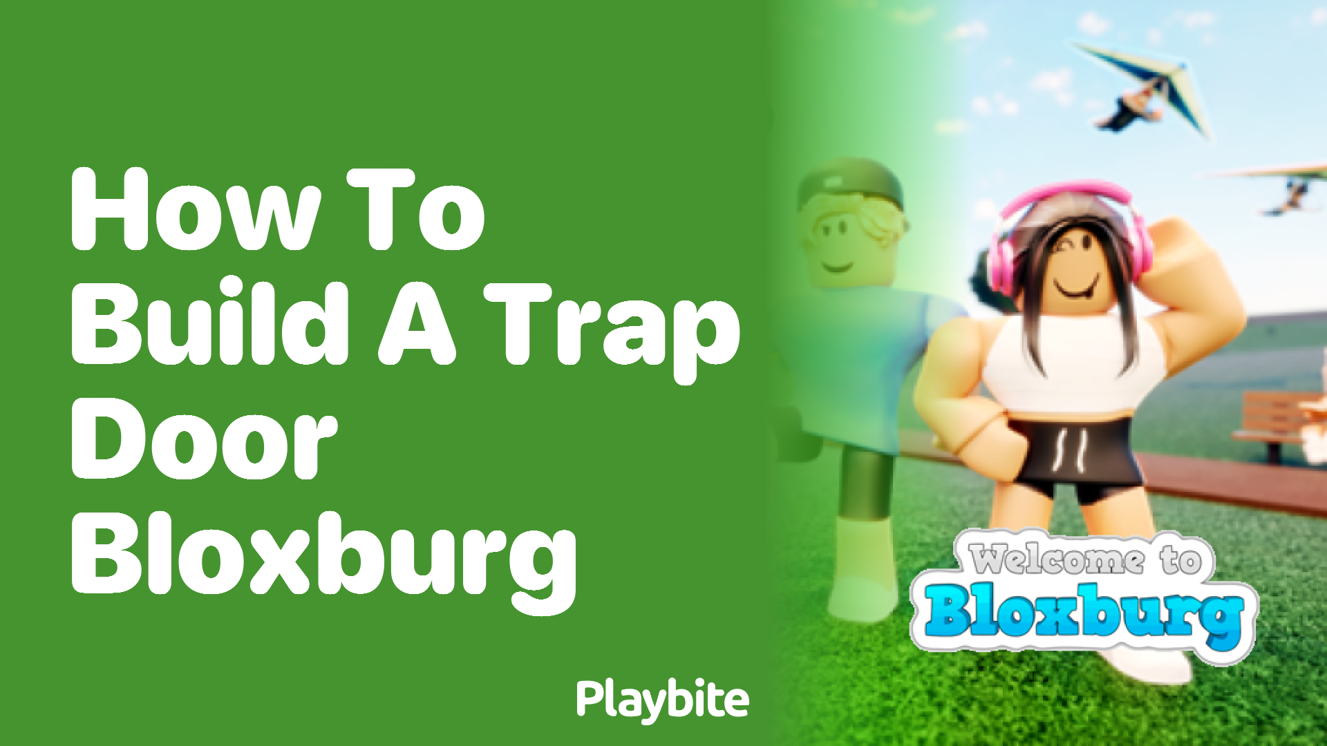 How to Build a Trap Door in Bloxburg