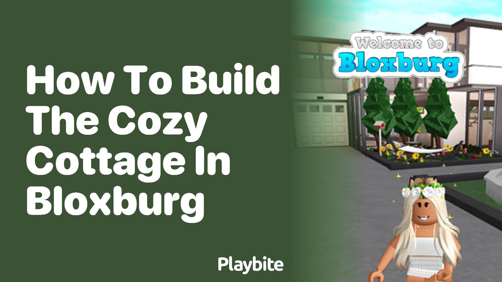 How to Build the Cozy Cottage in Bloxburg