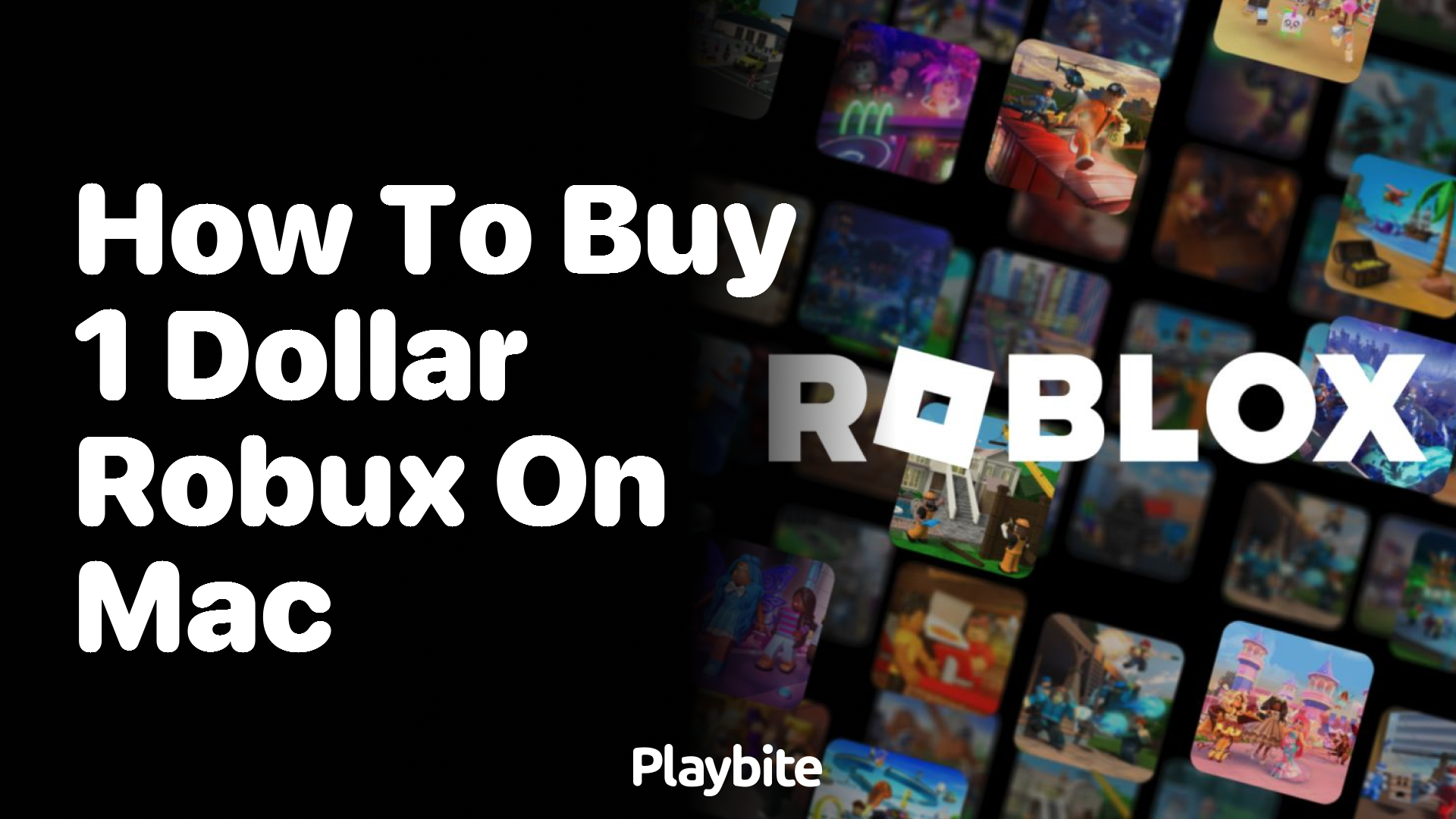 How to Buy 1 Dollar Robux on Mac