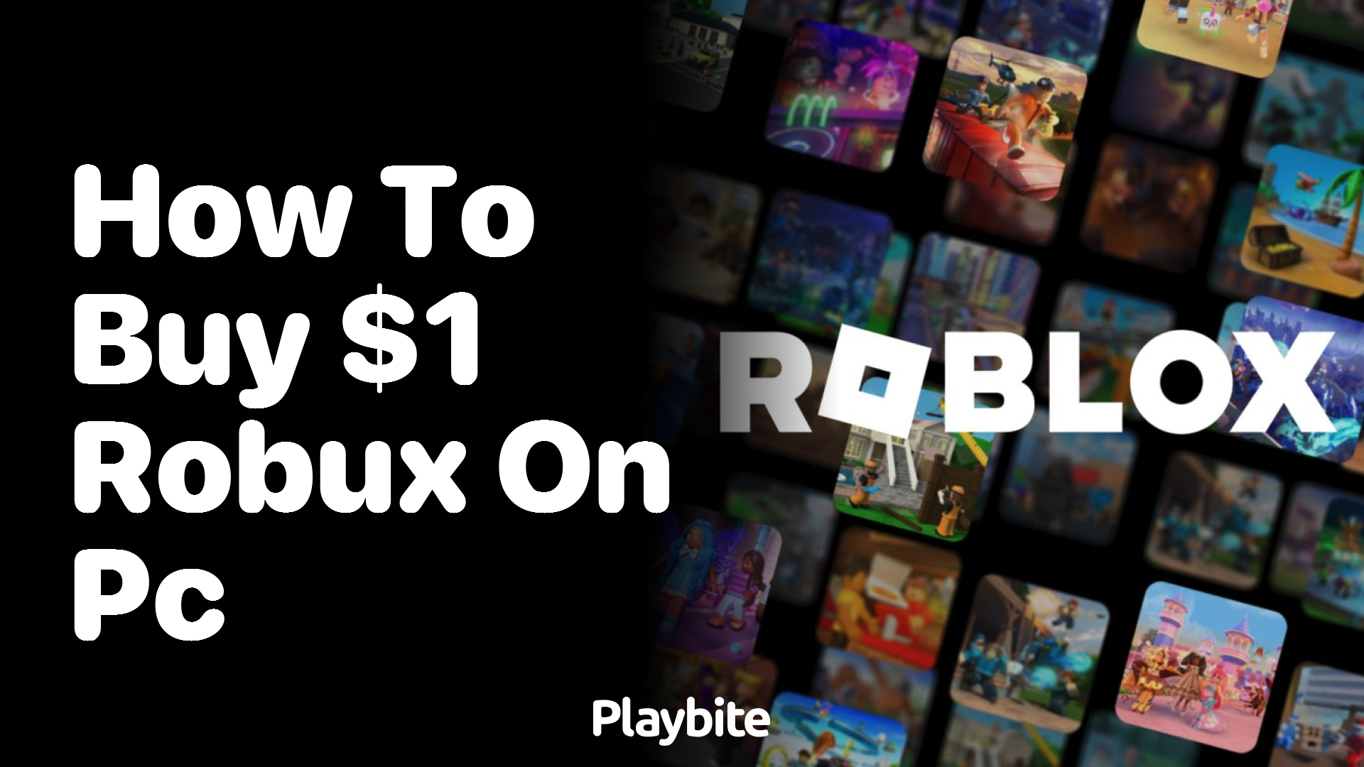 How to Buy $1 Robux on PC