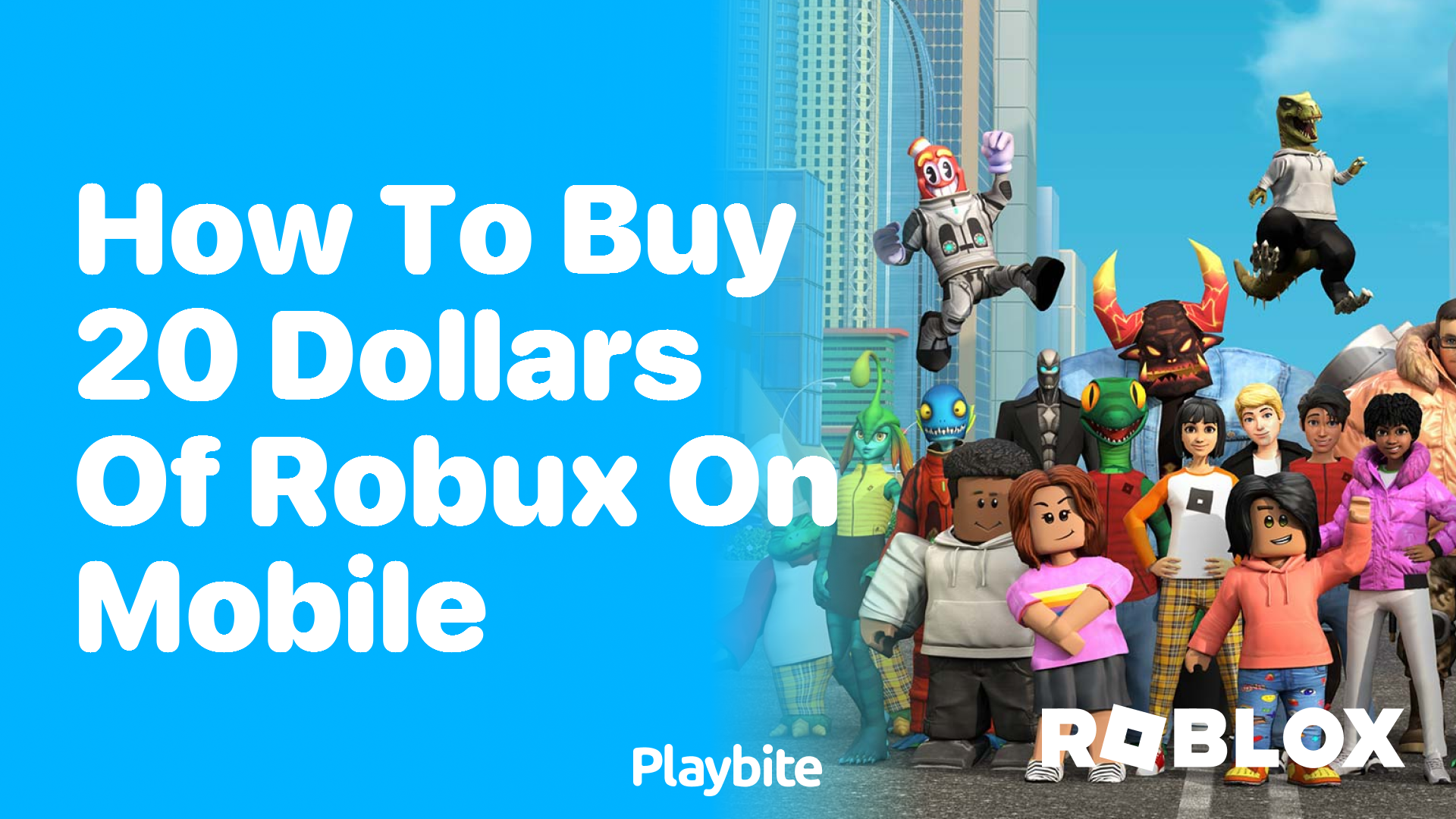 How to Buy $20 Worth of Robux on Mobile