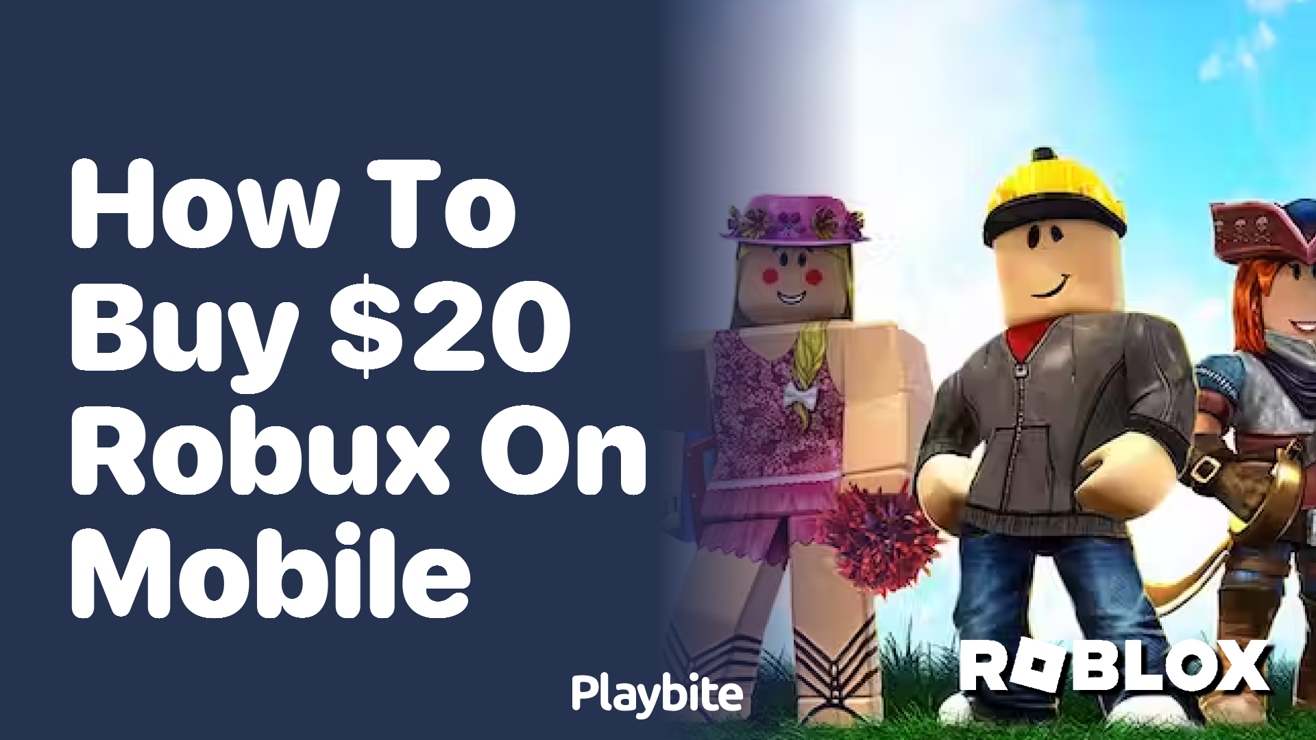 How to Buy $20 Robux on Mobile A Simple Guide   Playbite