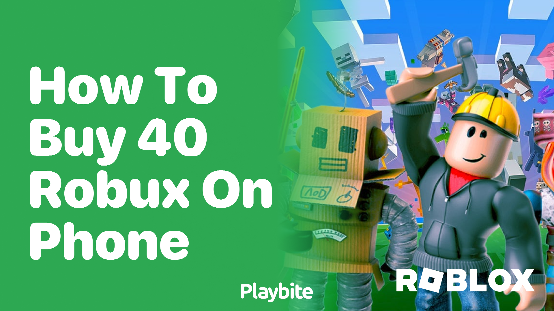 How to Buy 40 Robux on Your Phone?