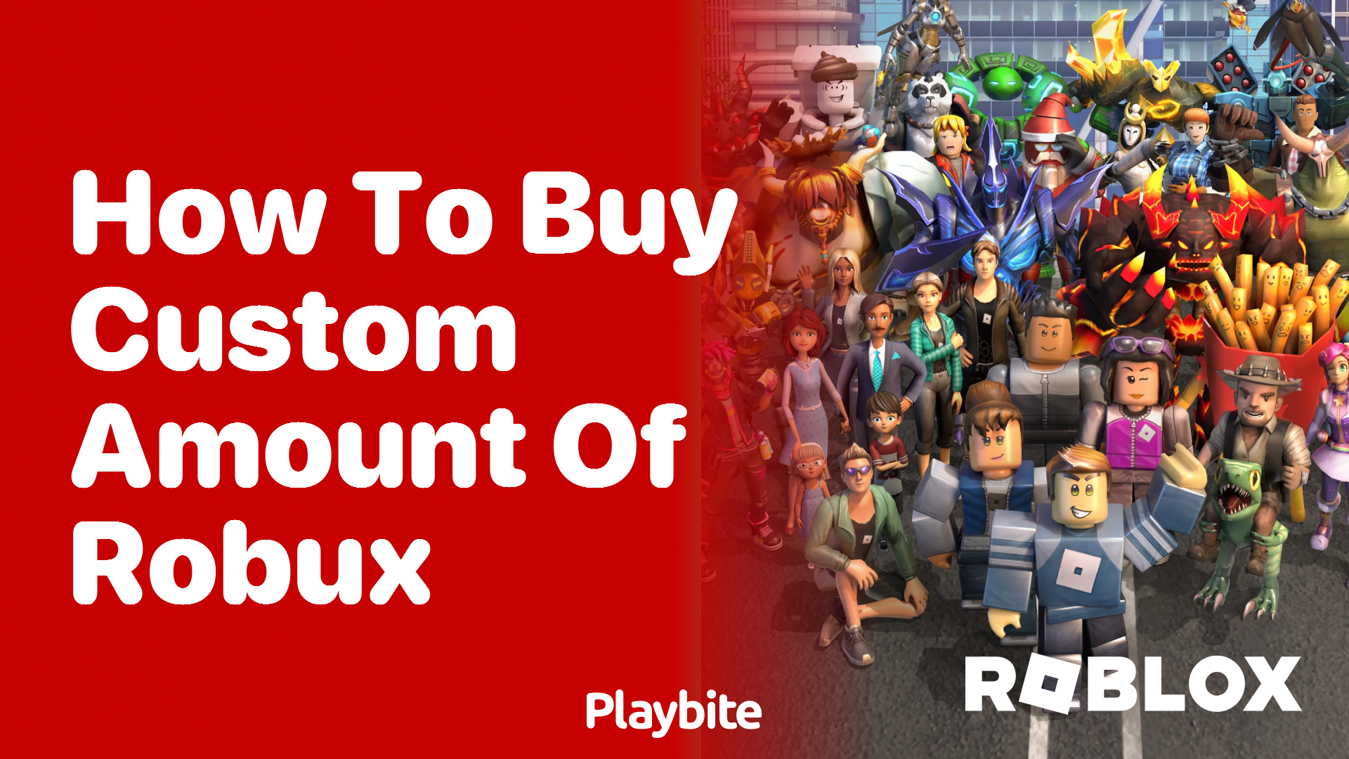 How to Buy a Custom Amount of Robux