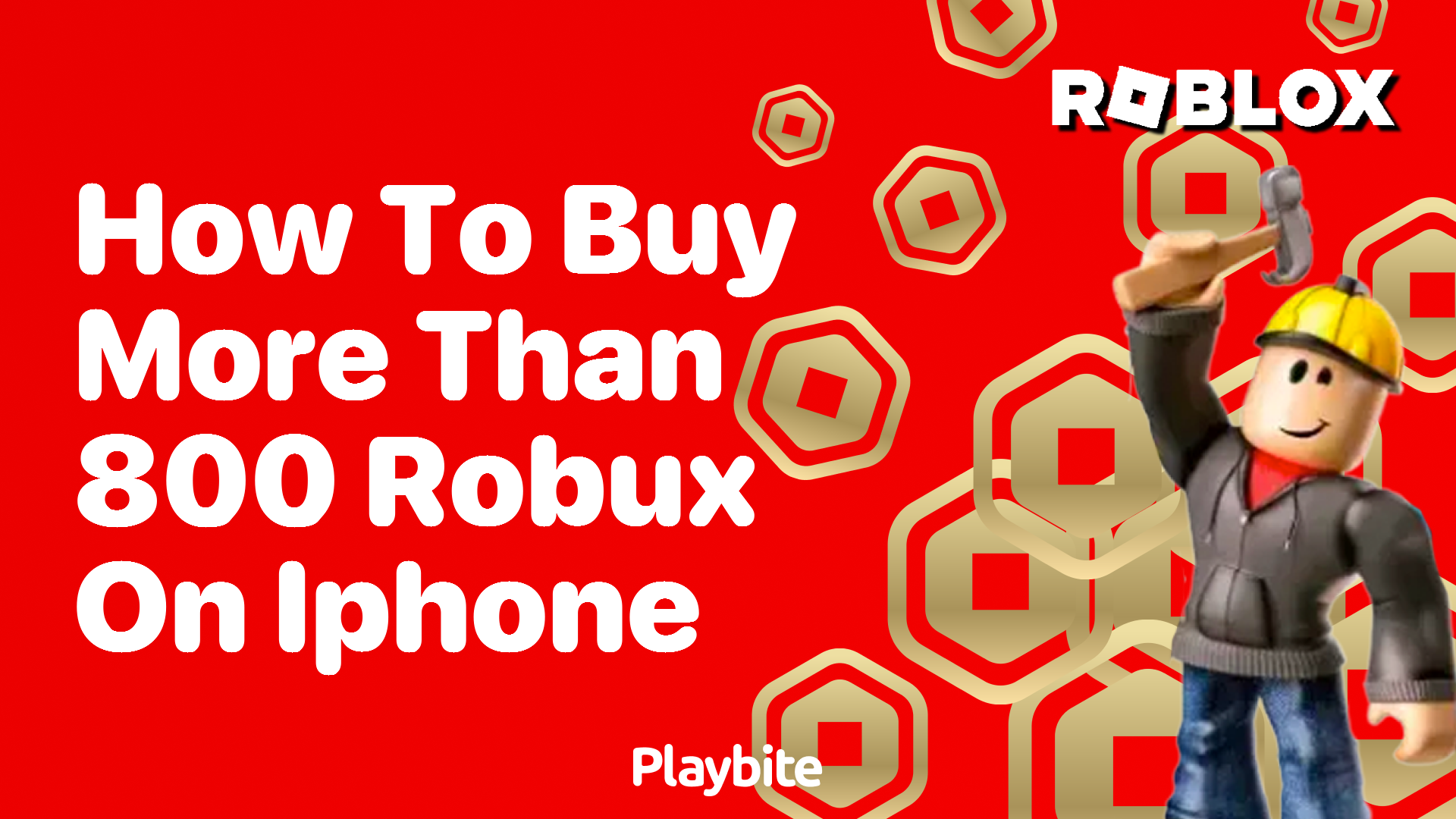 How to Buy More Than 800 Robux on iPhone