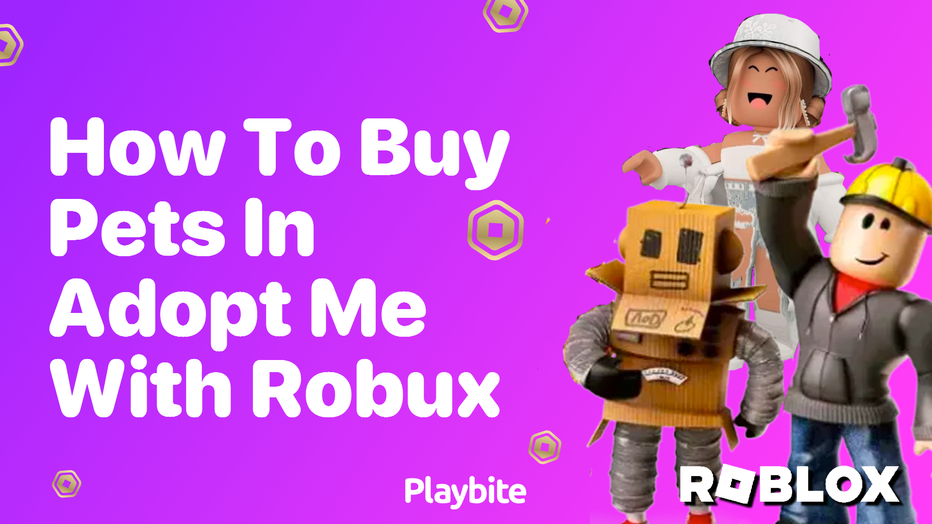 How to Buy Pets in Adopt Me with Robux - Playbite