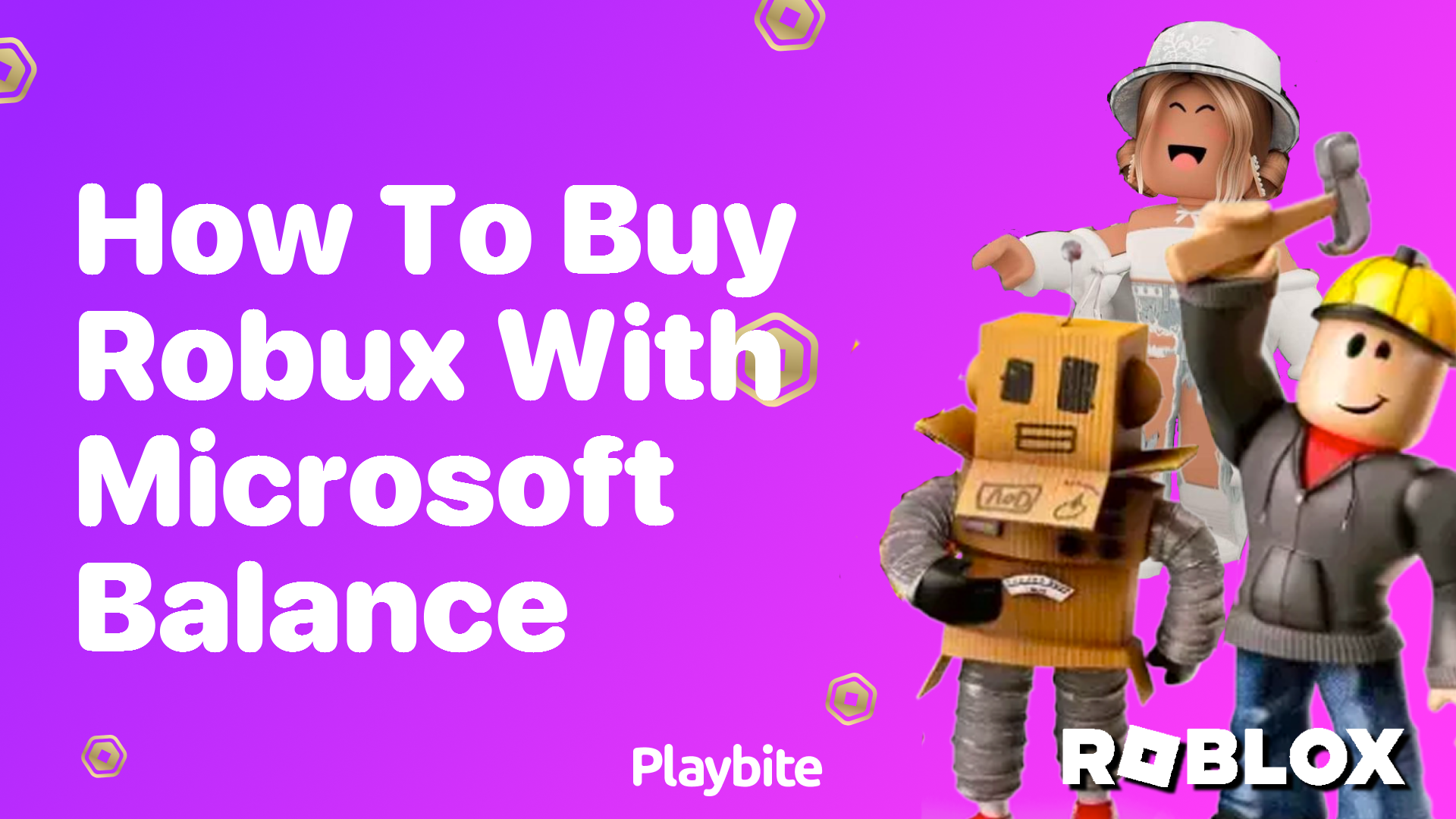 How to Buy Robux with Microsoft Balance