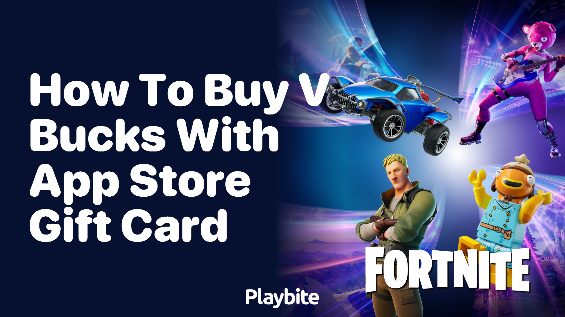 How to Buy V-Bucks with an App Store Gift Card - Playbite