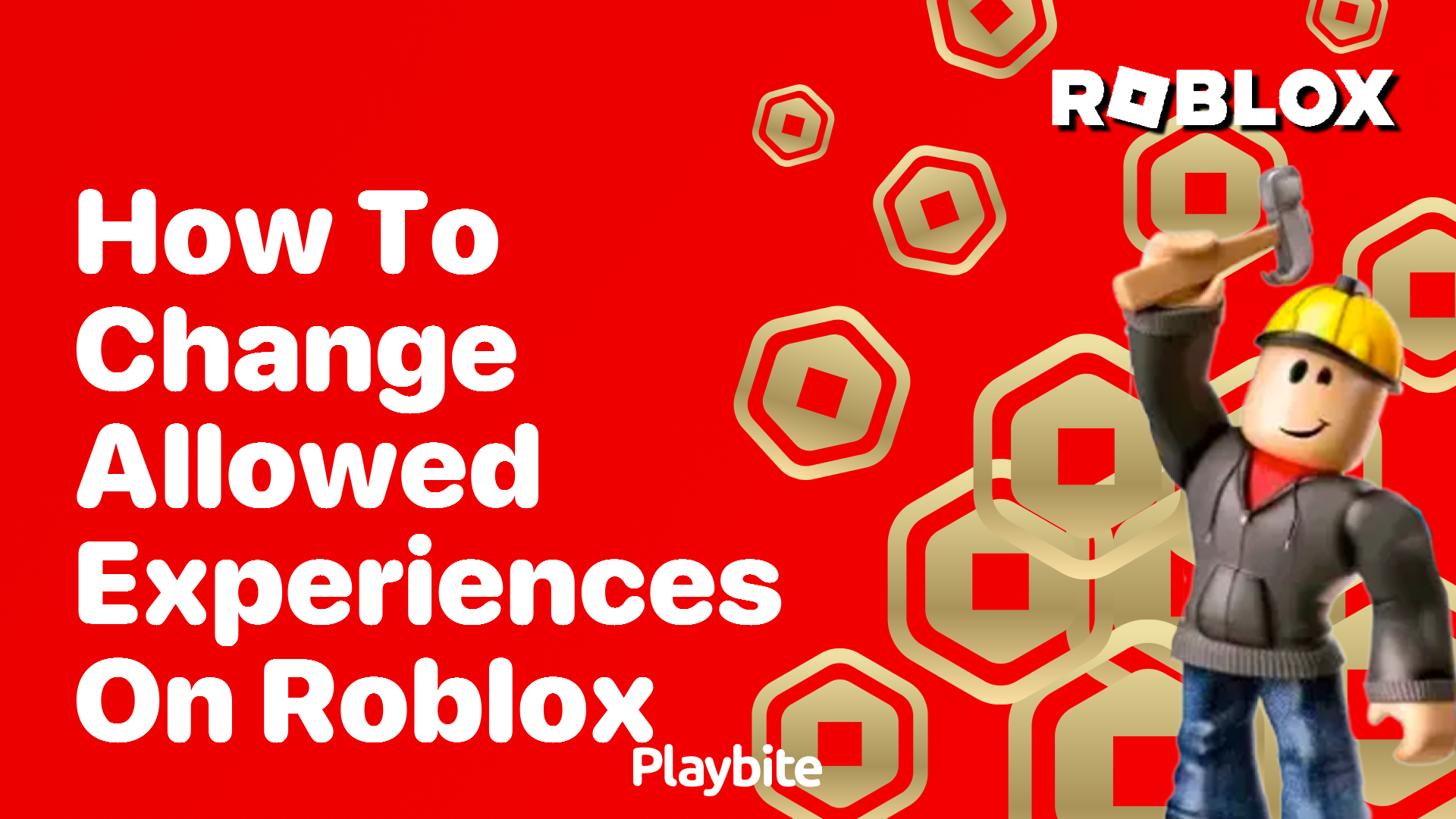 How to Change Allowed Experiences on Roblox