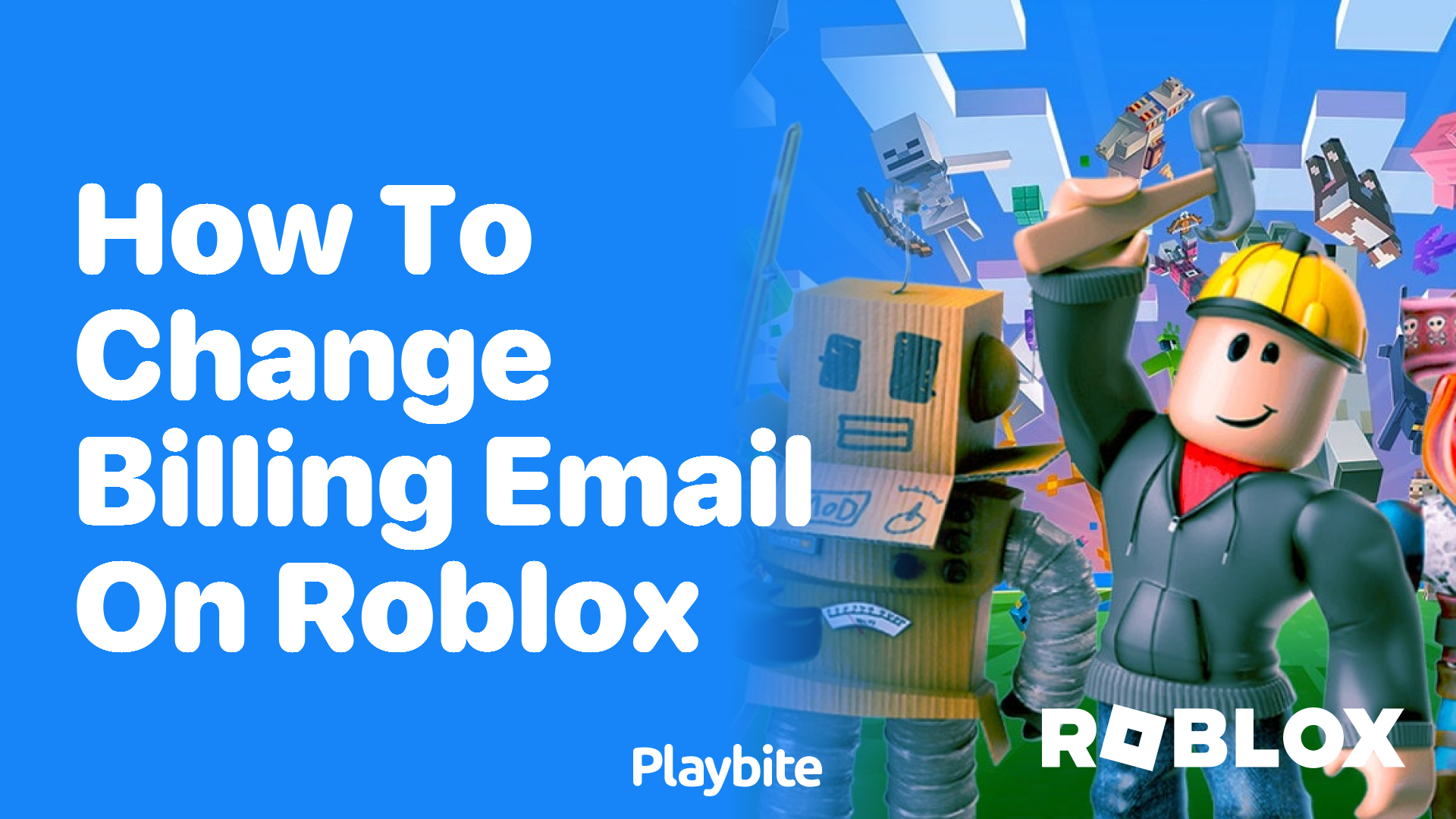 how to change your billing email on roblox