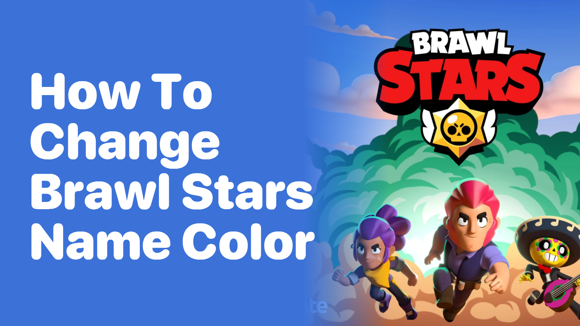 How to Change Your Brawl Stars Name Color - Playbite