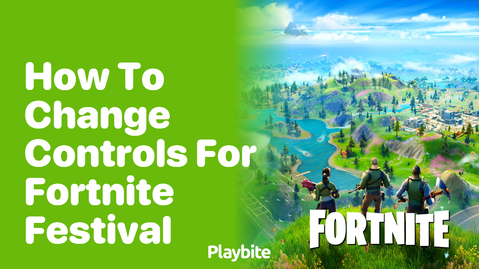 How to Change Controls for Fortnite Festival