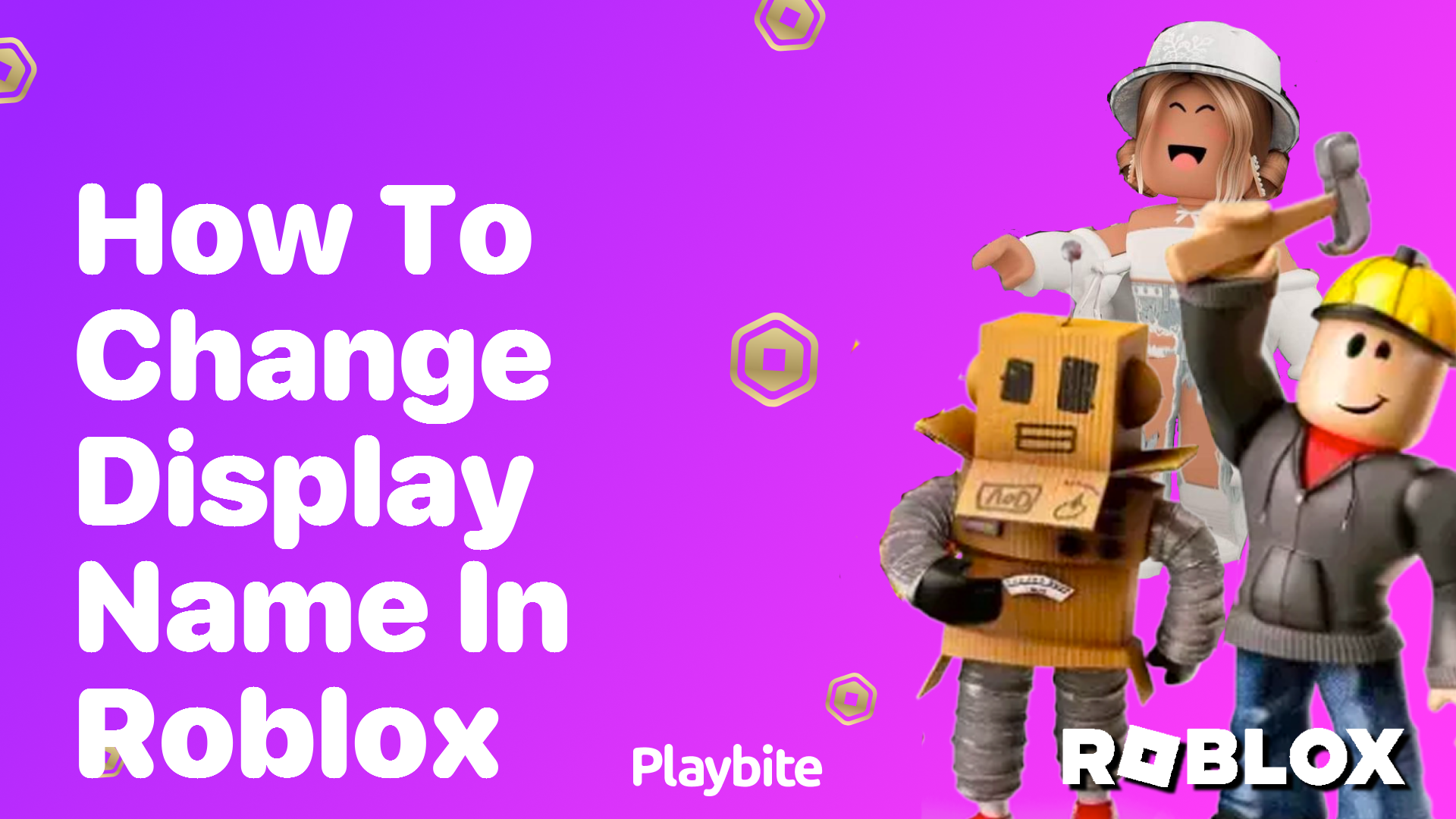 How to Change Your Display Name in Roblox