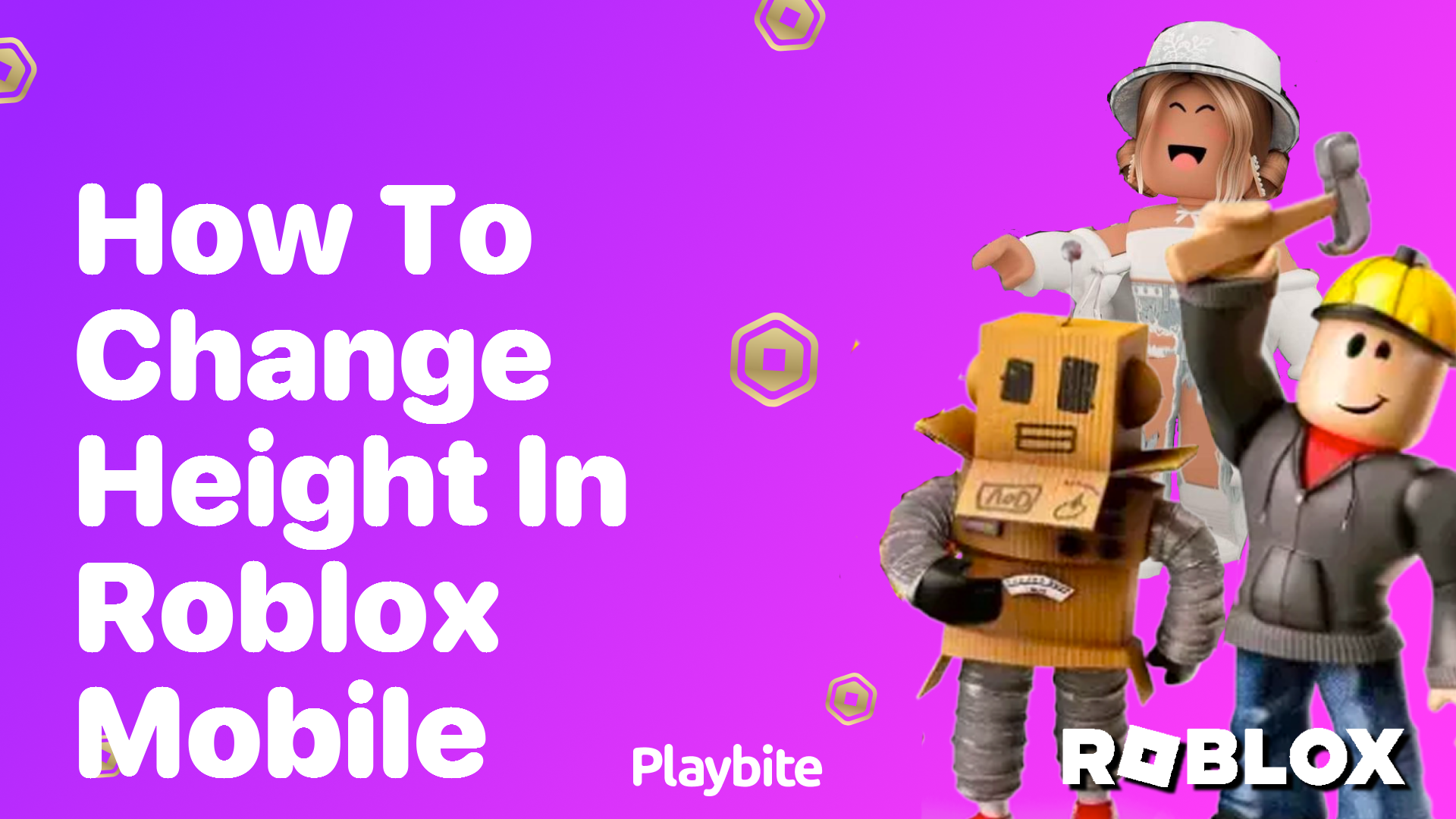 How to Change Your Height in Roblox Mobile Playbite