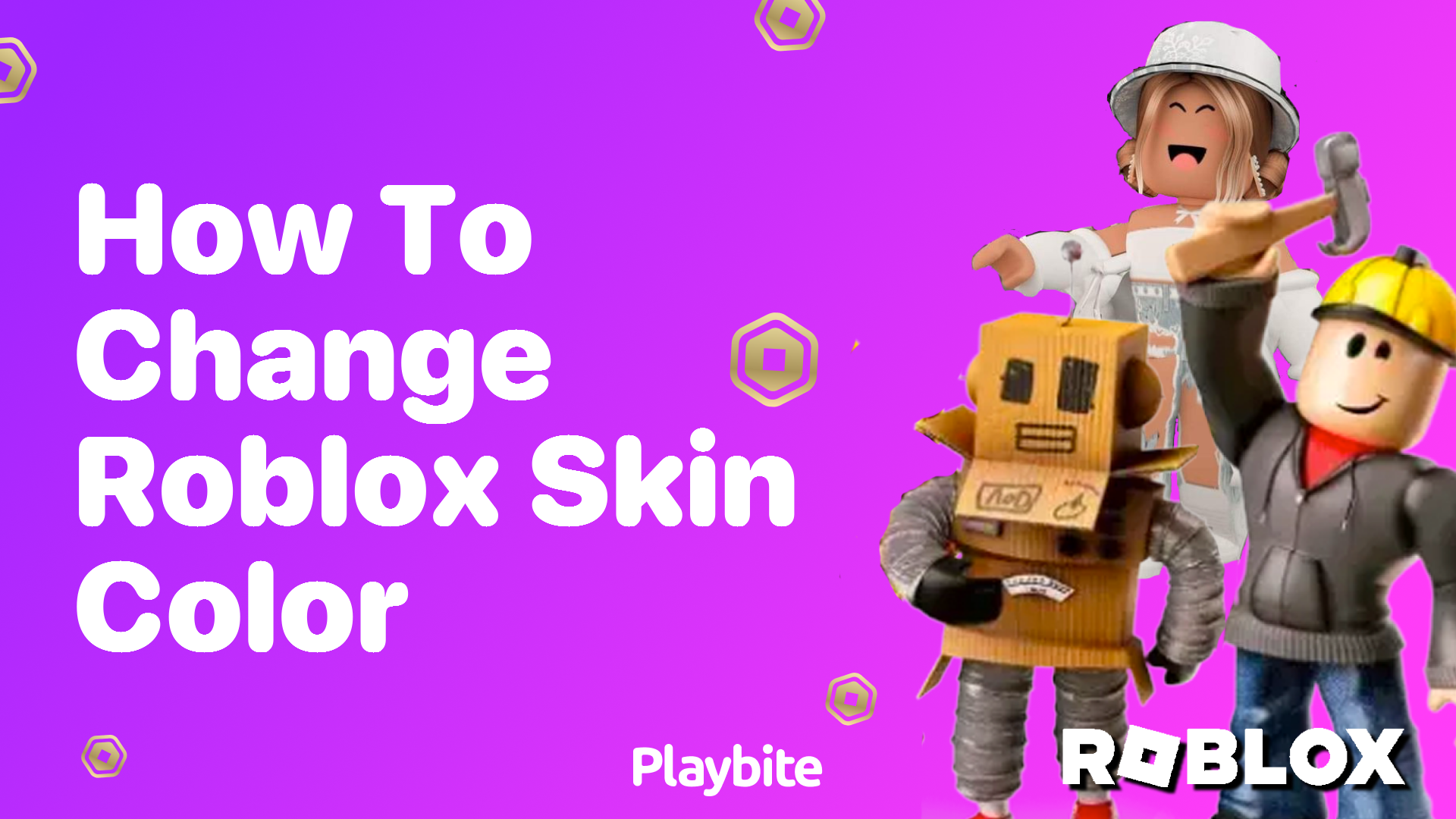 How to Change Roblox Skin Color: A Simple Guide