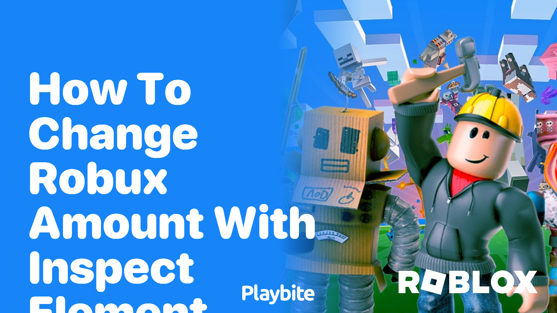 How to Change Robux Amount with Inspect Element?