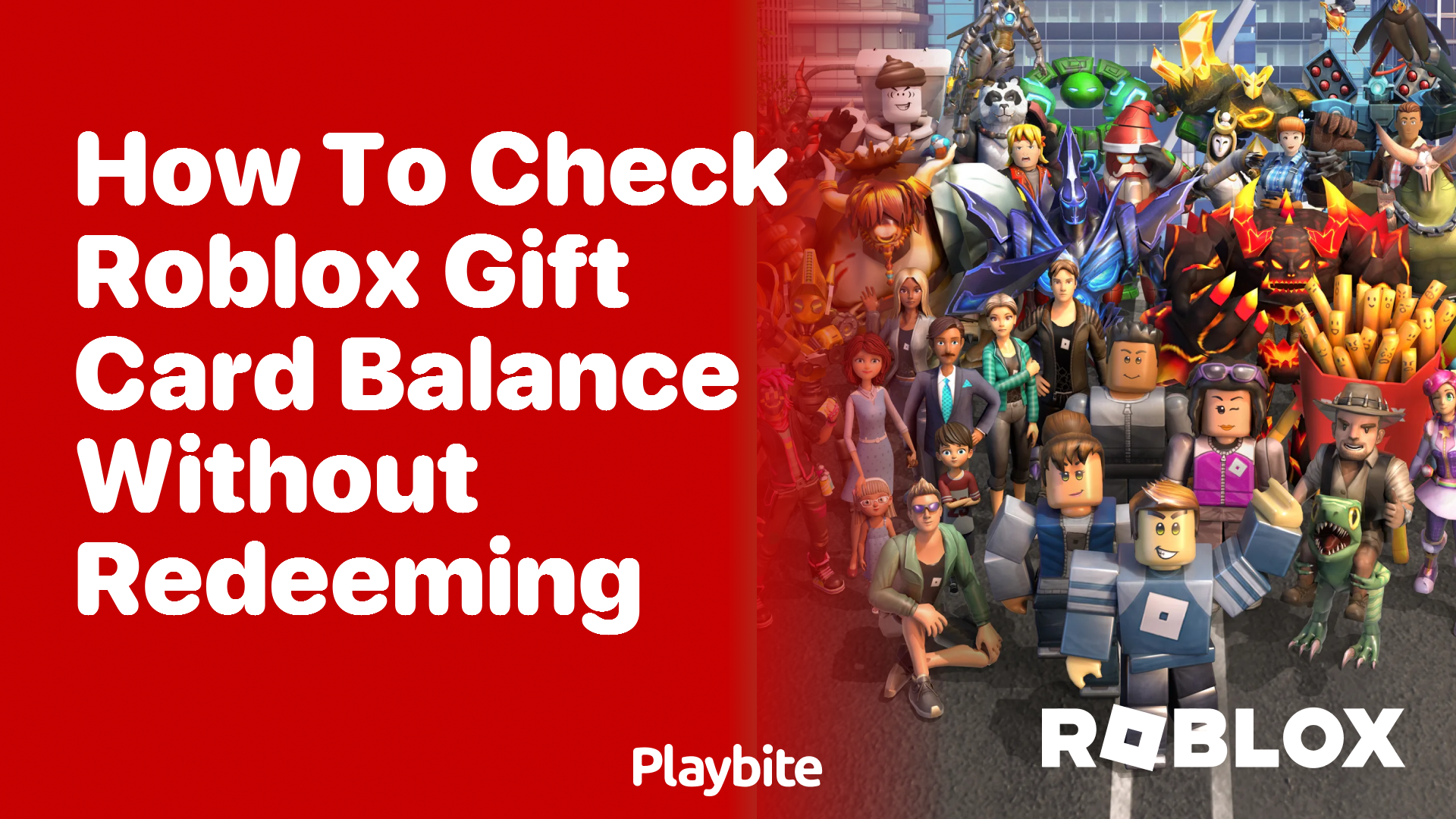 How to Check Your Roblox Gift Card Balance Without Redeeming It