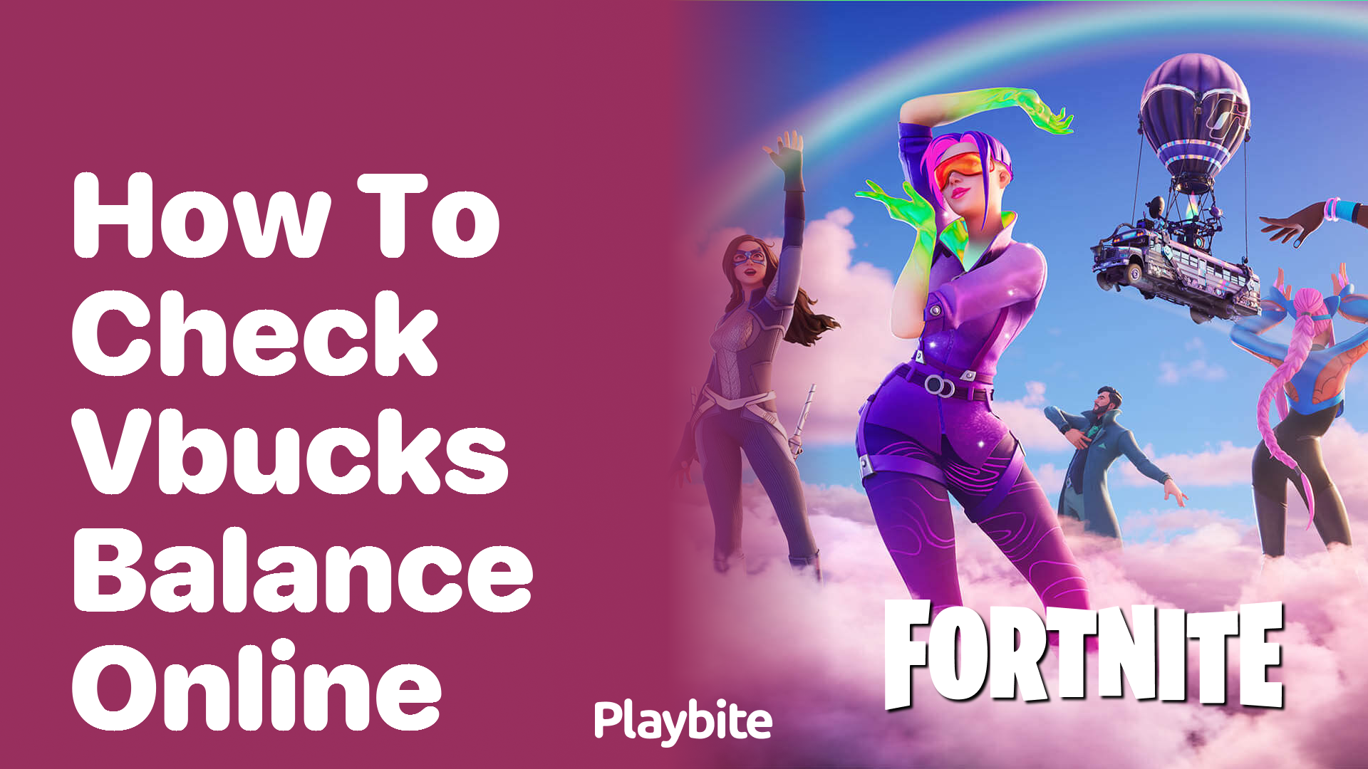 How to Check Your V-Bucks Balance Online - Playbite