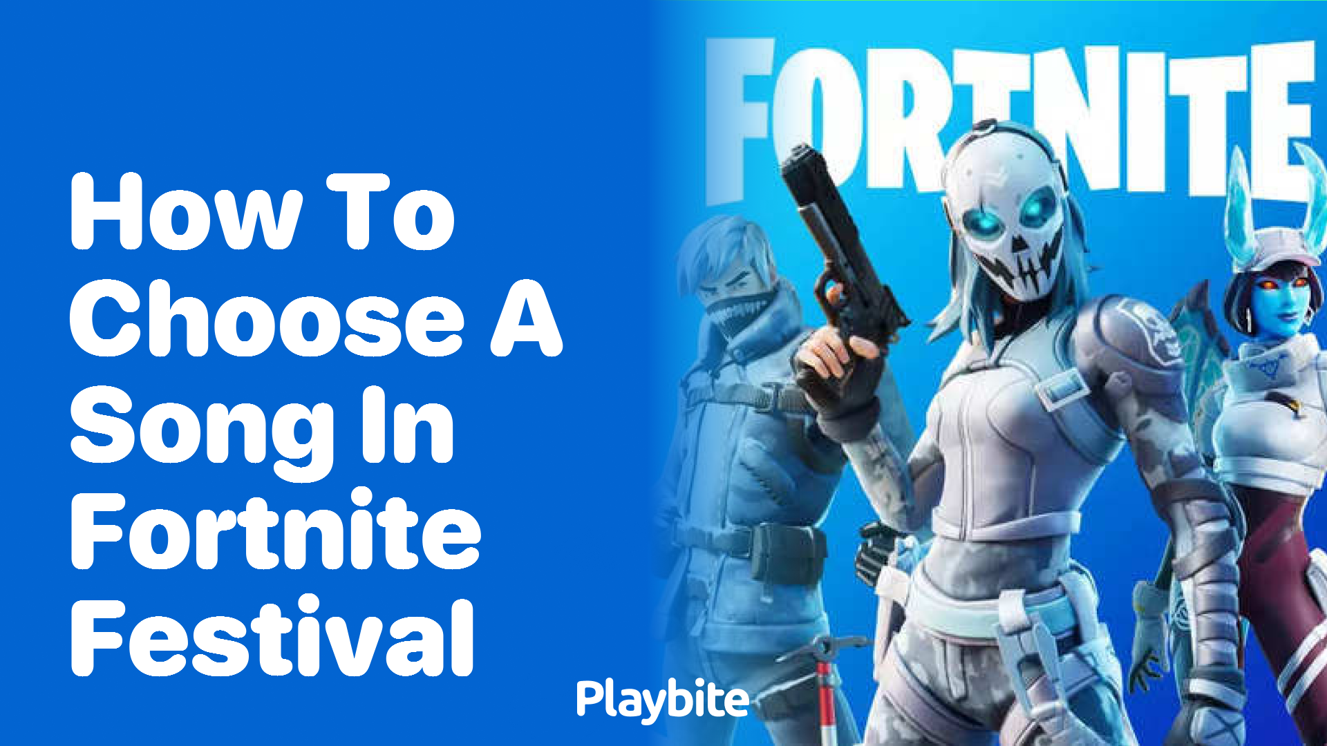 How to Choose a Song in Fortnite Festival