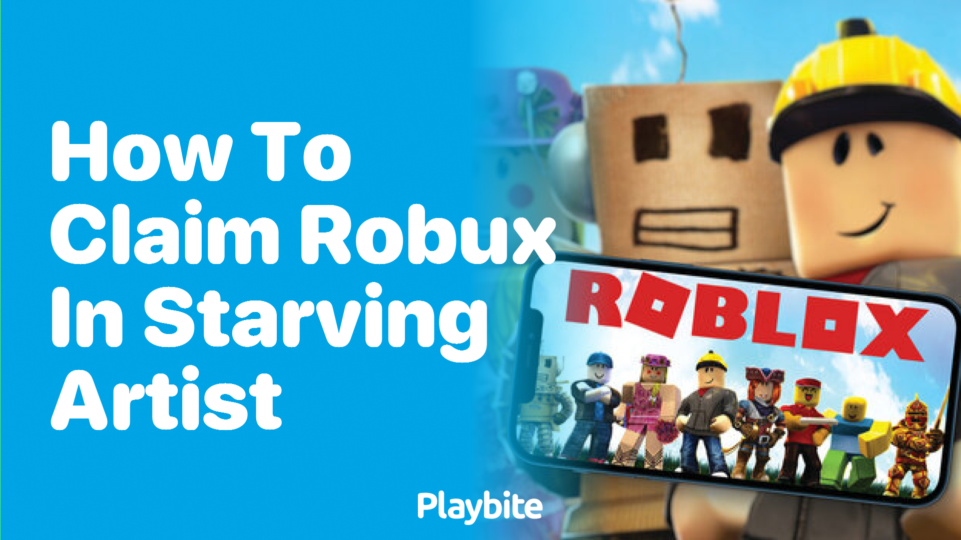 How to Claim Robux in Starving Artist