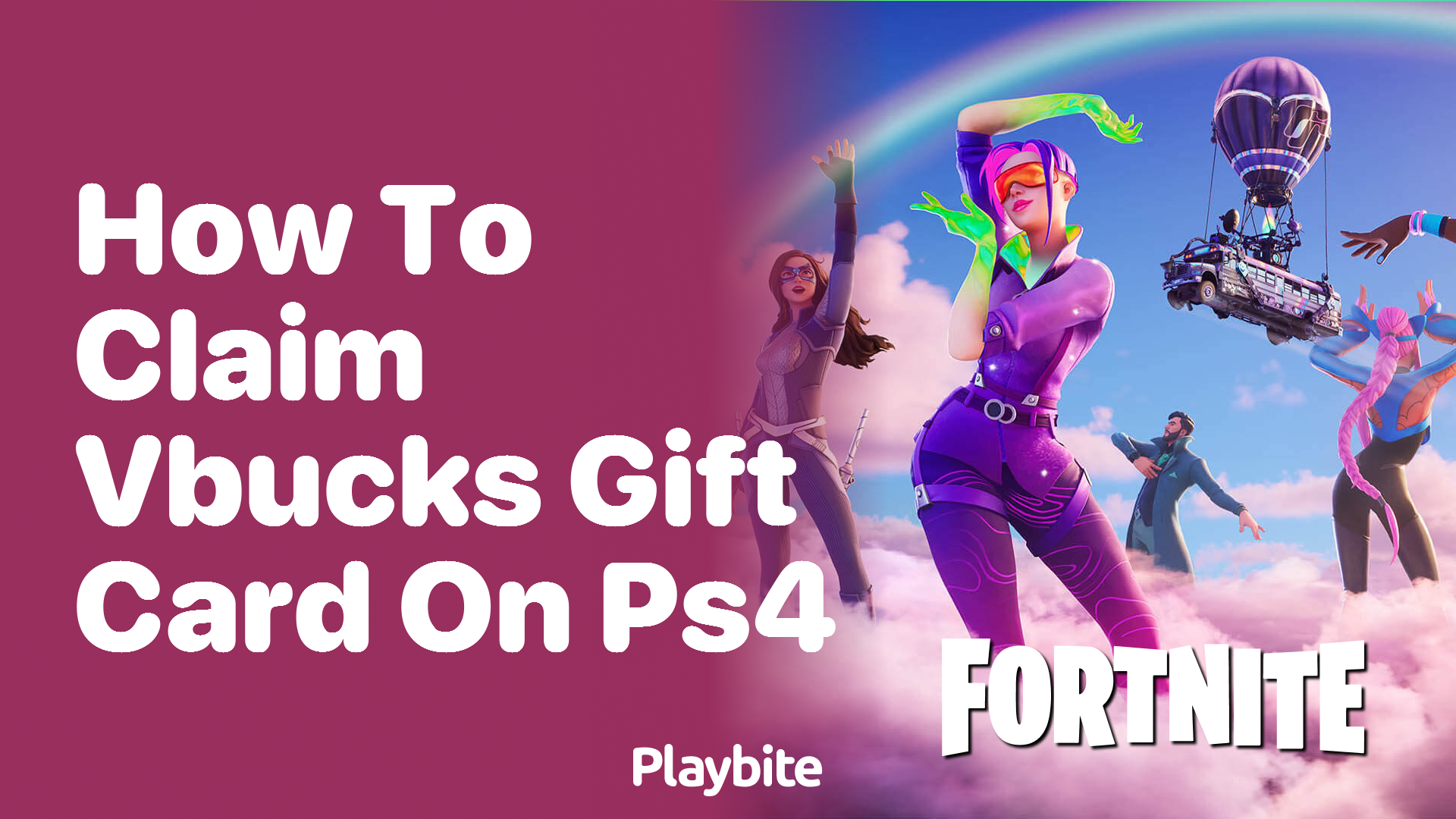 Ps4 fortnite gift sale card