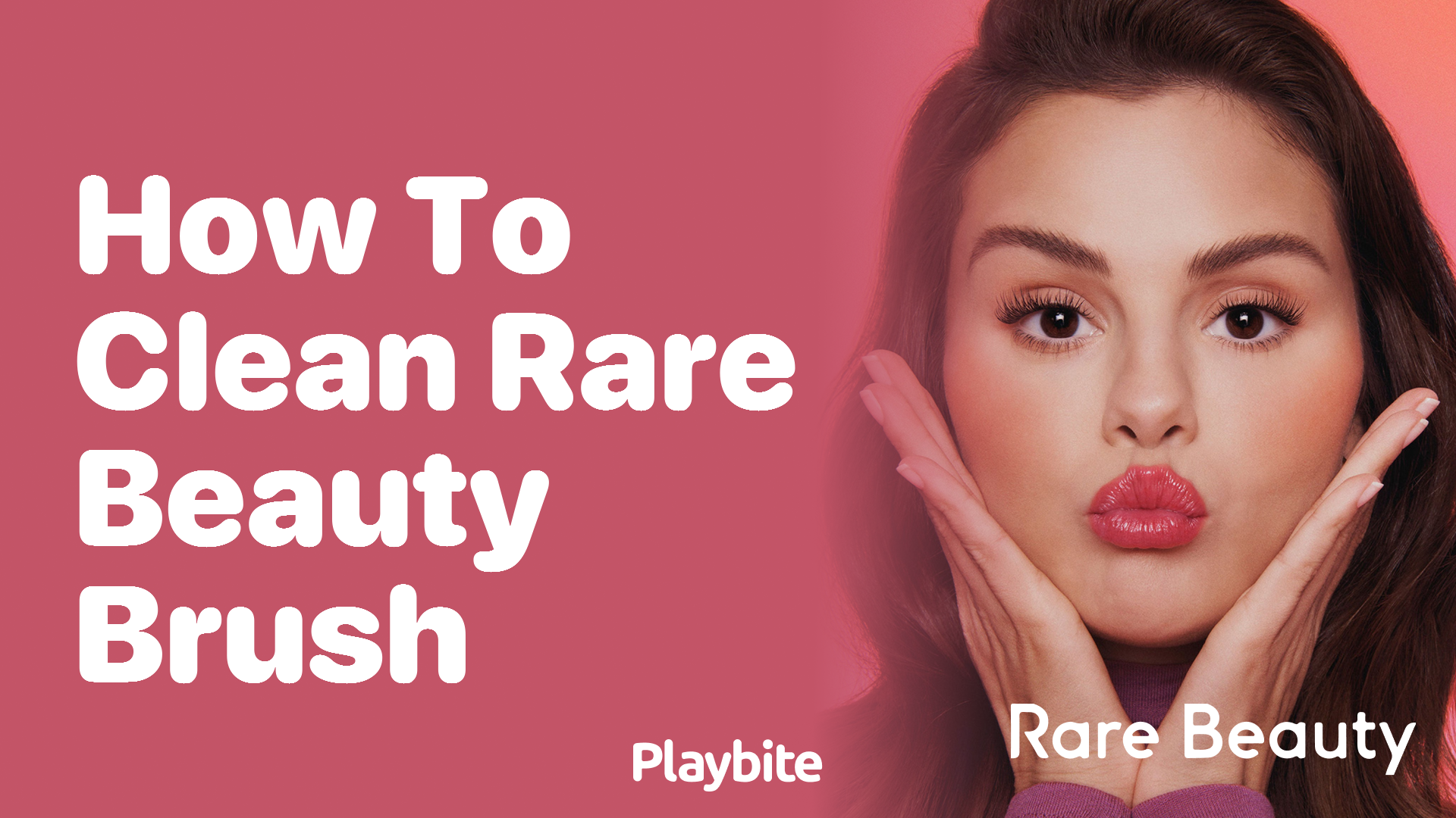 How to Clean Your Rare Beauty Brush Easily