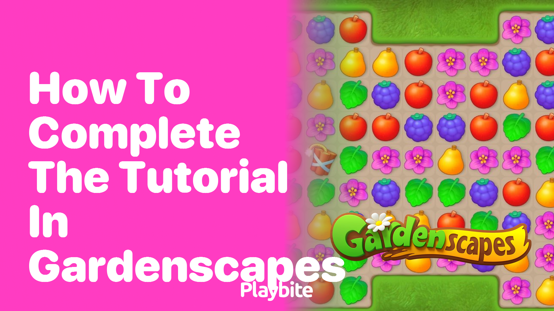 How to Complete the Tutorial in Gardenscapes: A Quick Guide