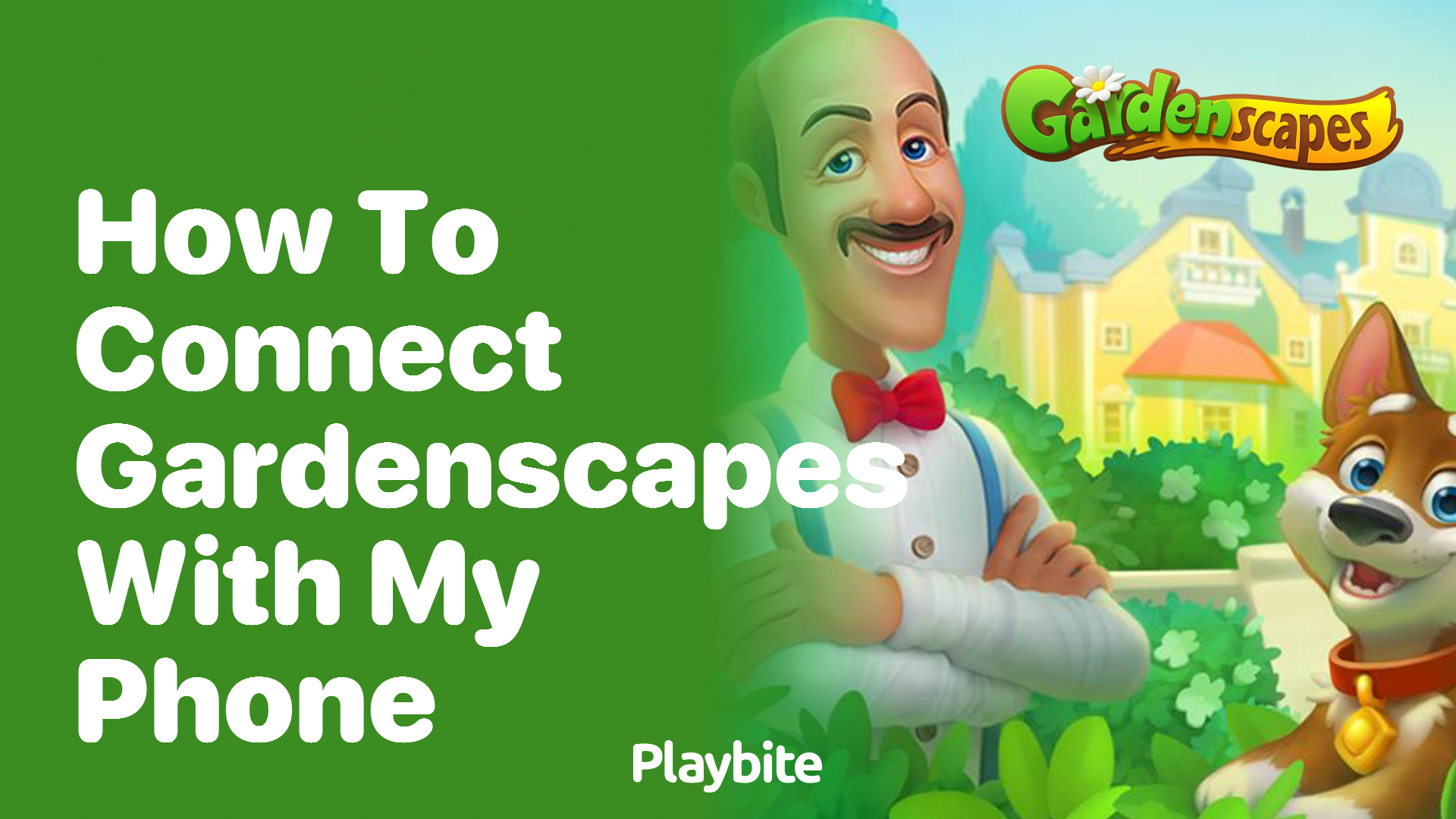 How to Connect Gardenscapes with Your Phone