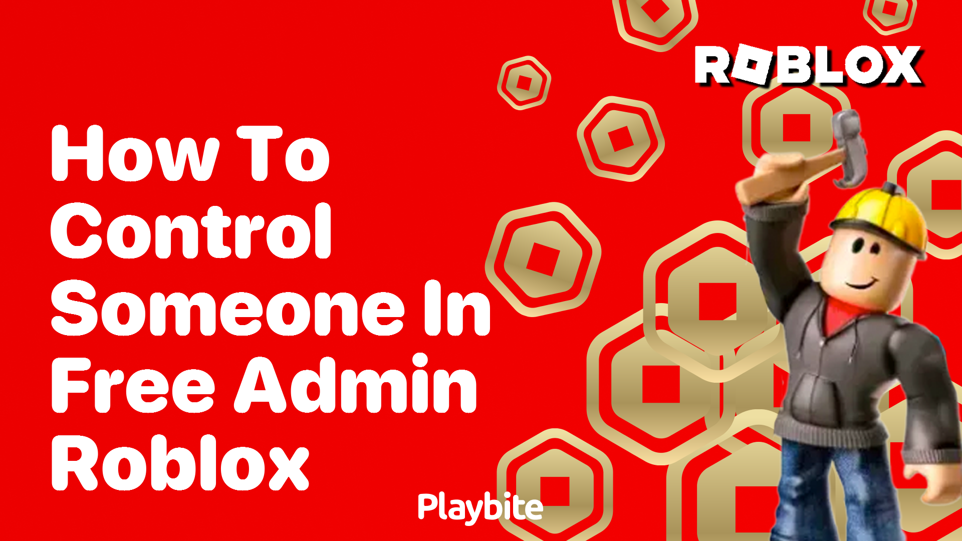 How to Control Someone in Free Admin Roblox