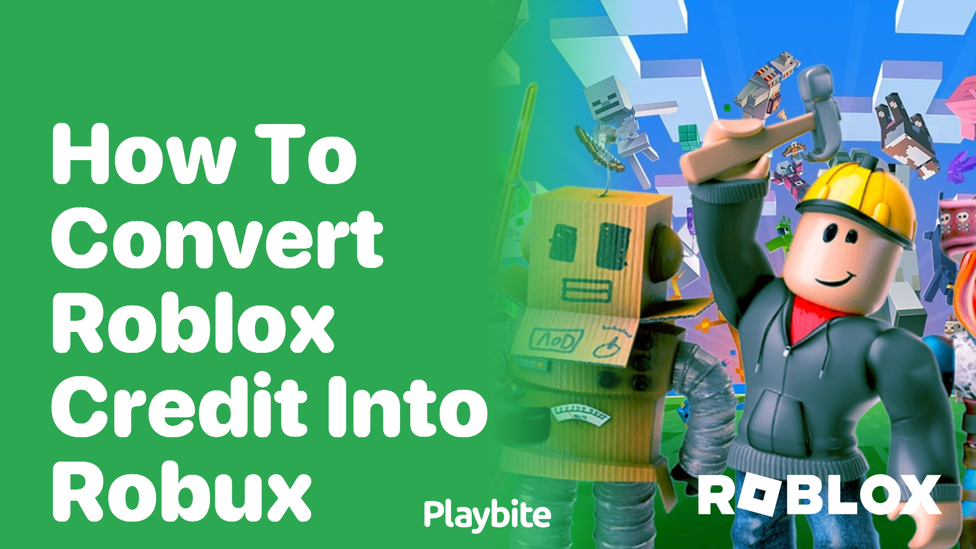 How to Convert Roblox Credit into Robux: A Simple Guide - Playbite