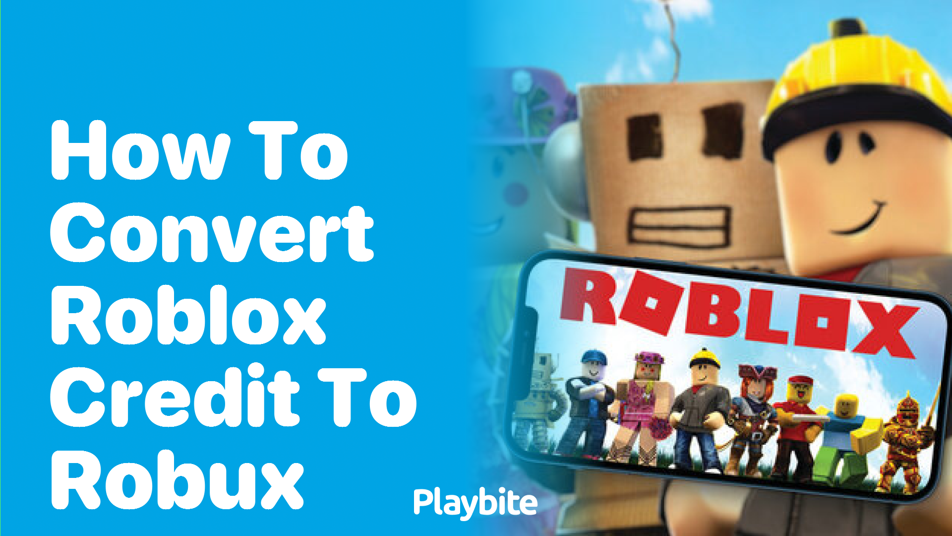 How to Convert Roblox Credit to Robux - Playbite