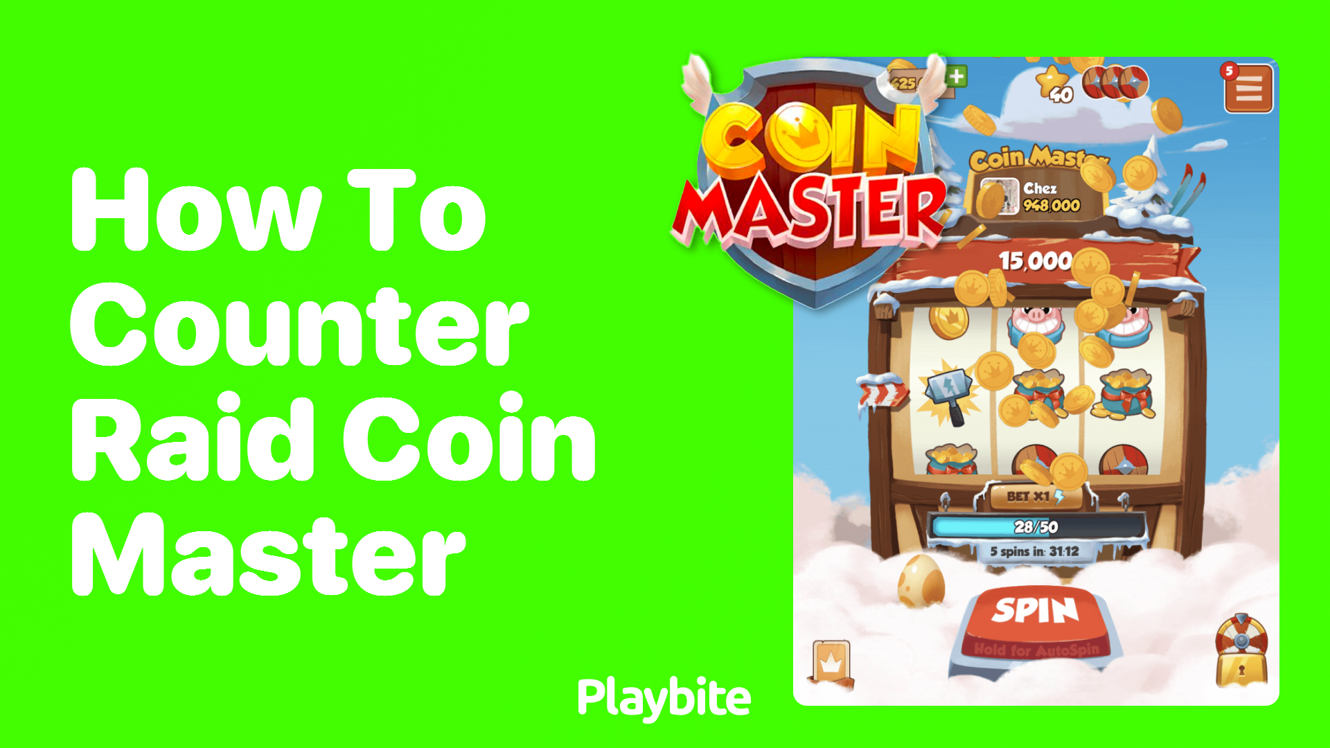 How to Counter Raid in Coin Master