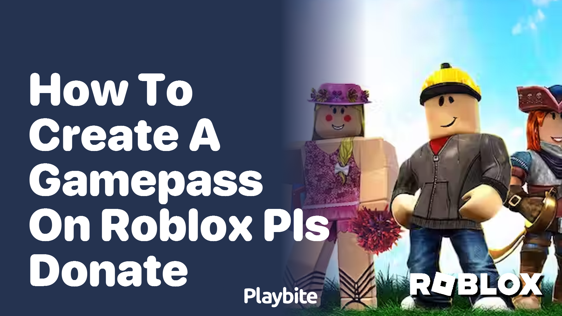 How to Create a Gamepass on Roblox and Boost Donations - Playbite