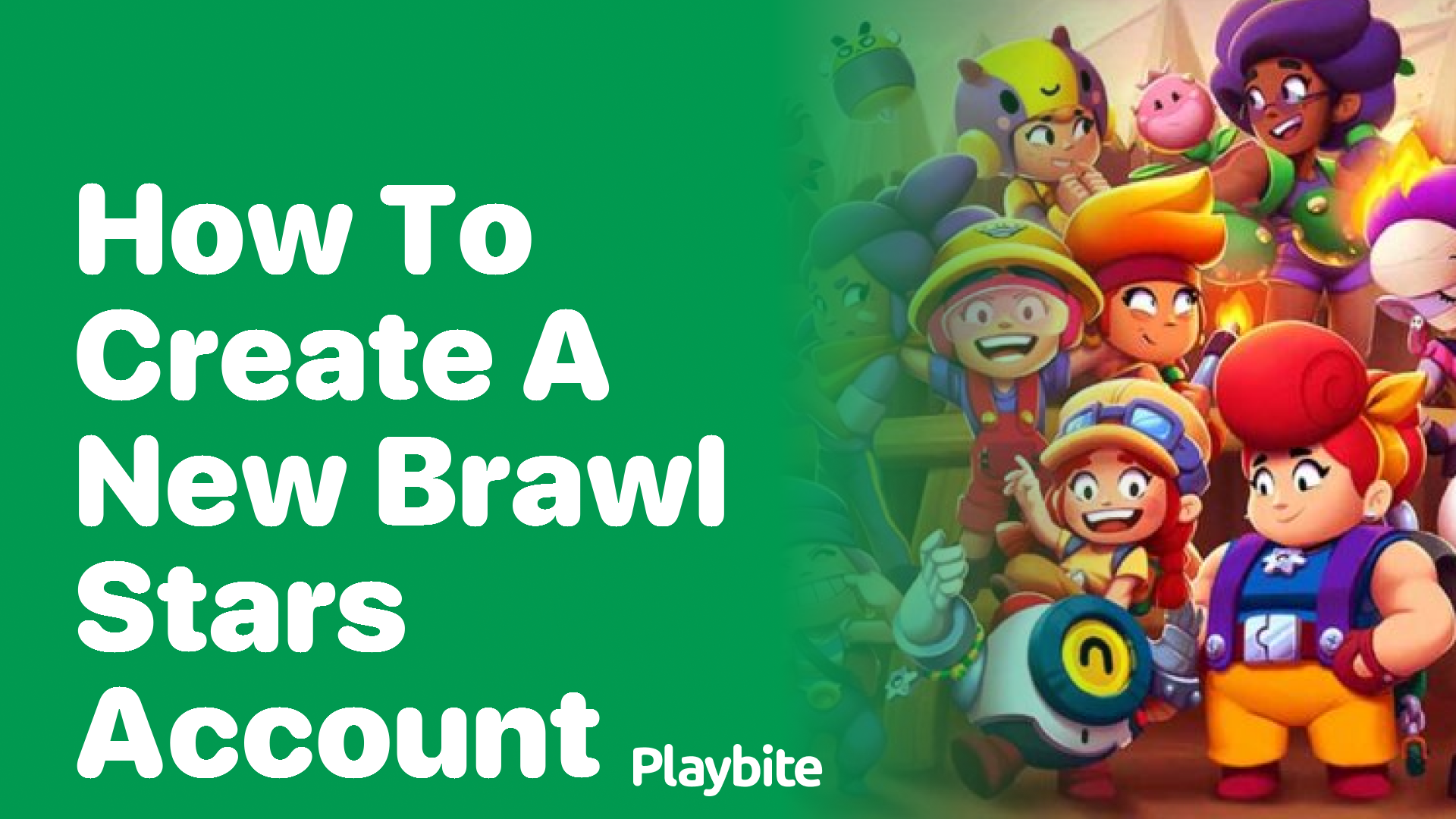 How to Create a New Brawl Stars Account - Playbite