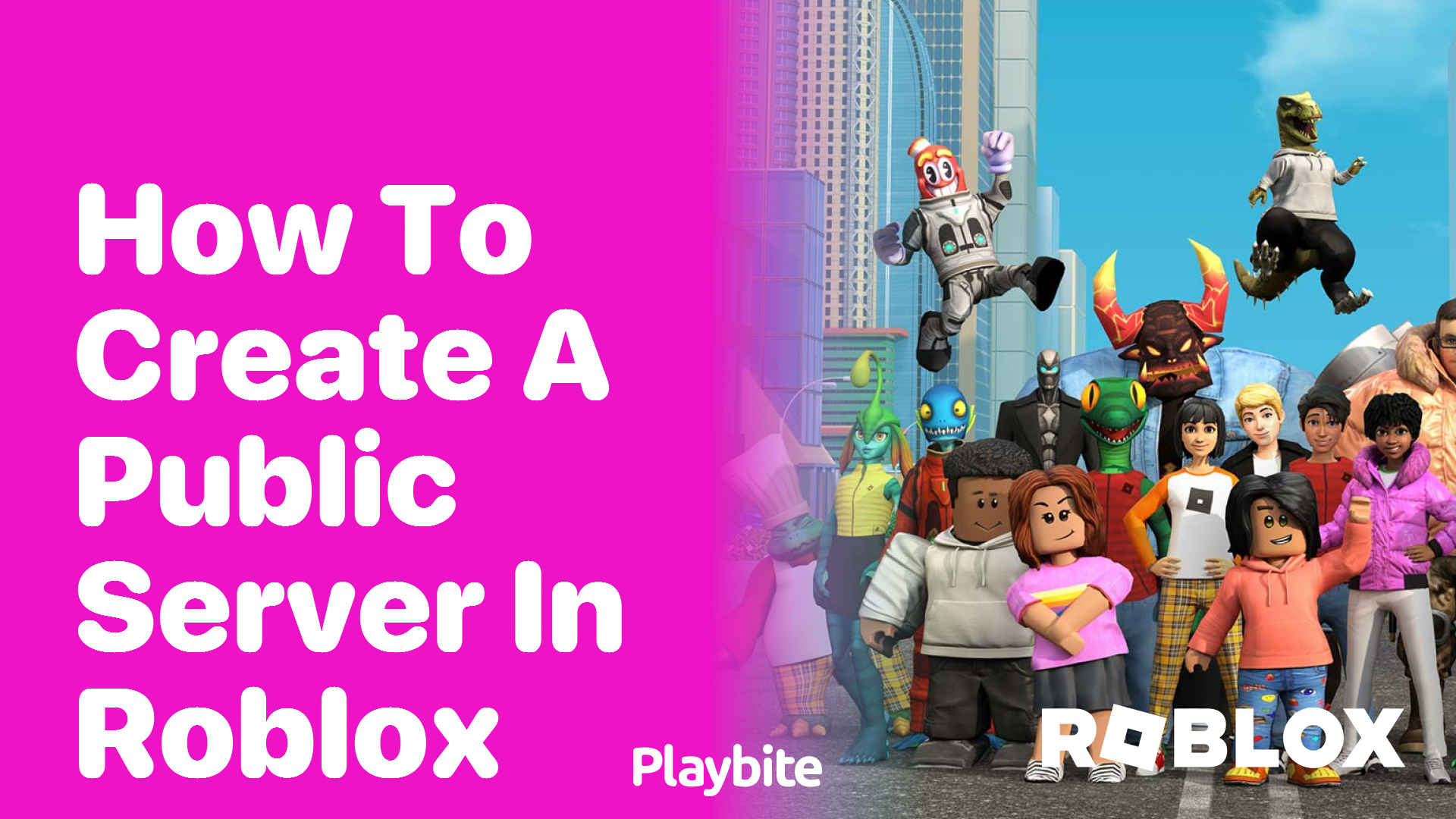 How to Create a Public Server in Roblox: A Quick Guide - Playbite