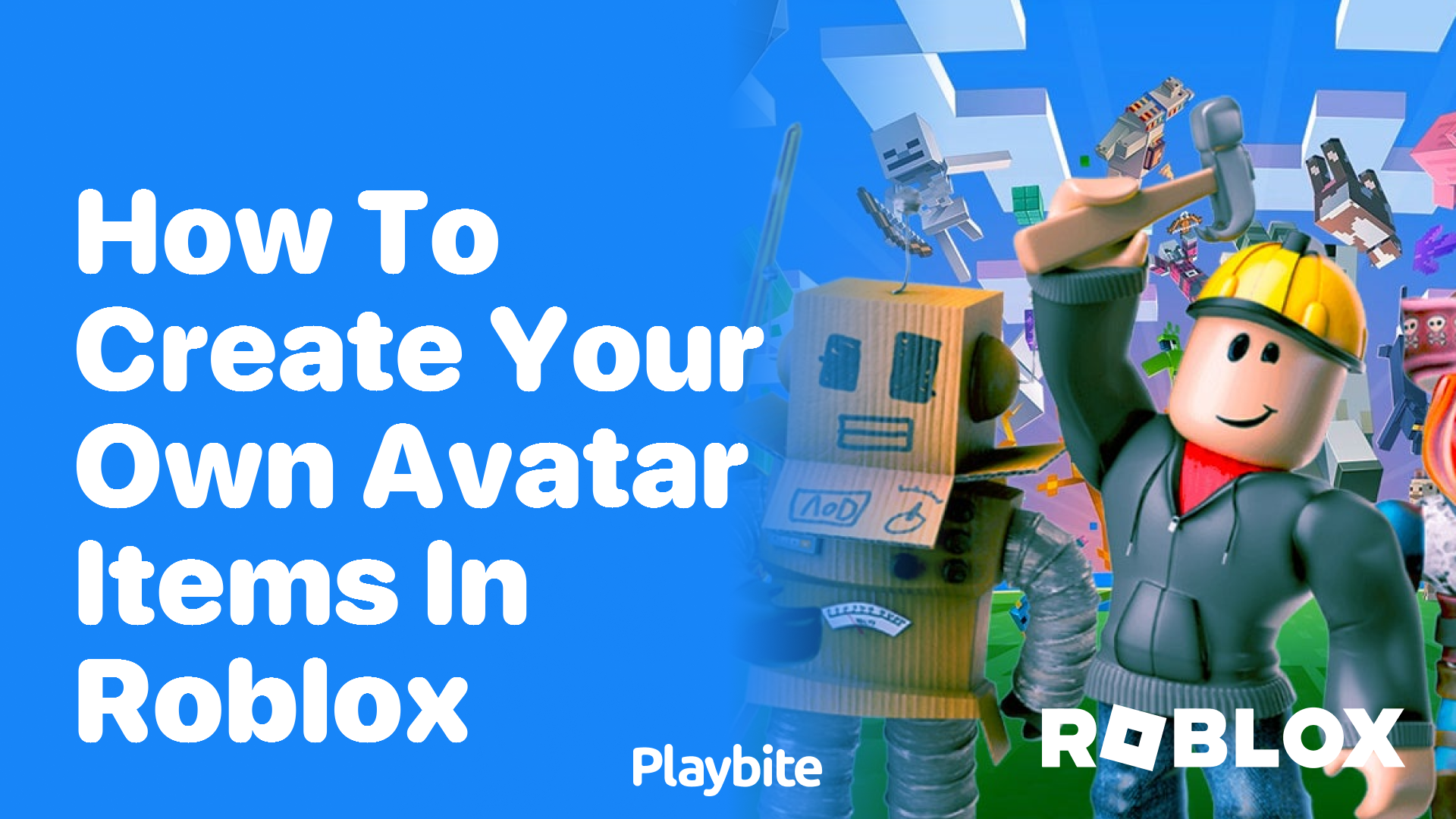 How to Create Your Own Avatar Items in Roblox