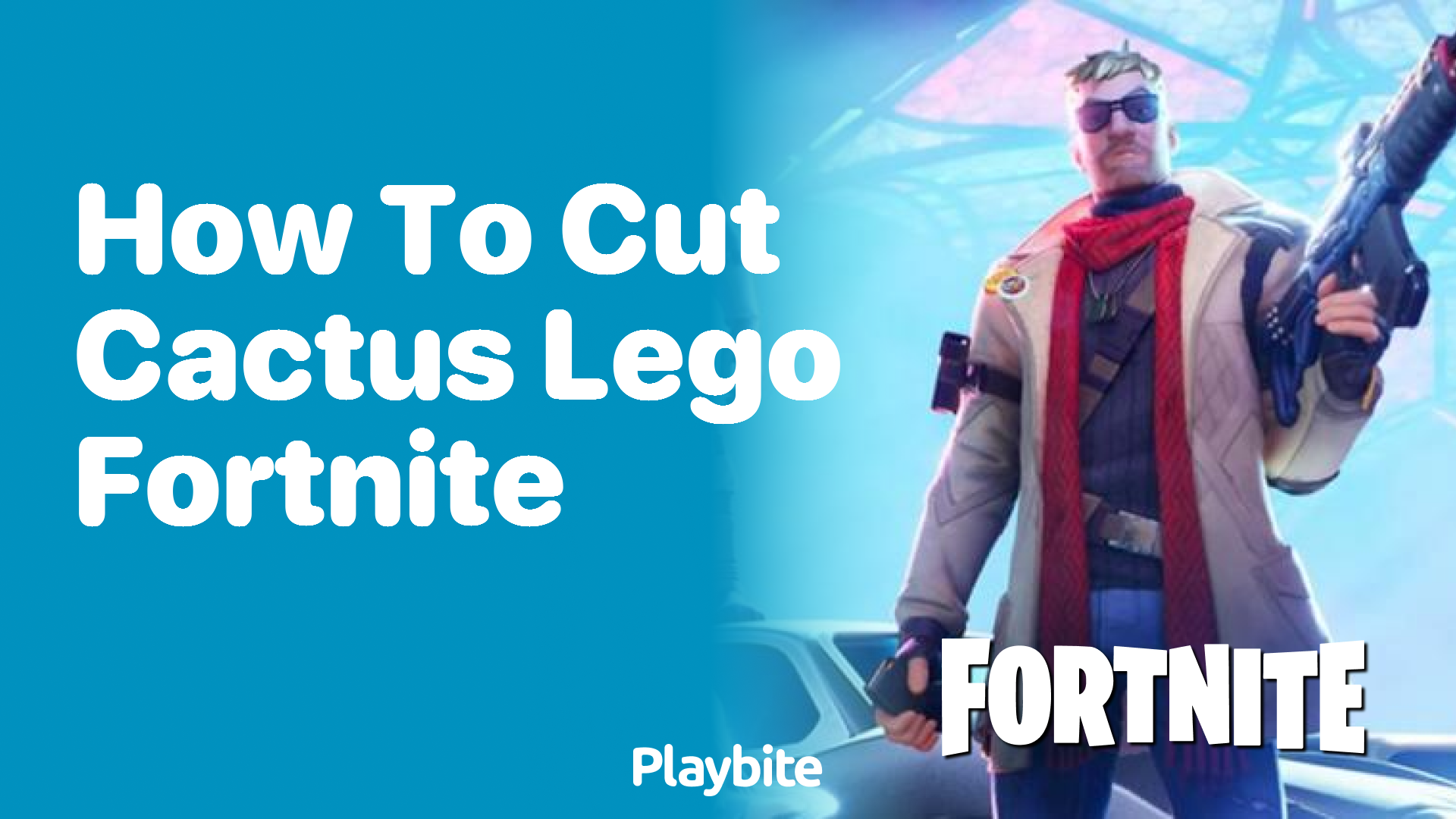 How to Cut the Cactus in Lego Fortnite