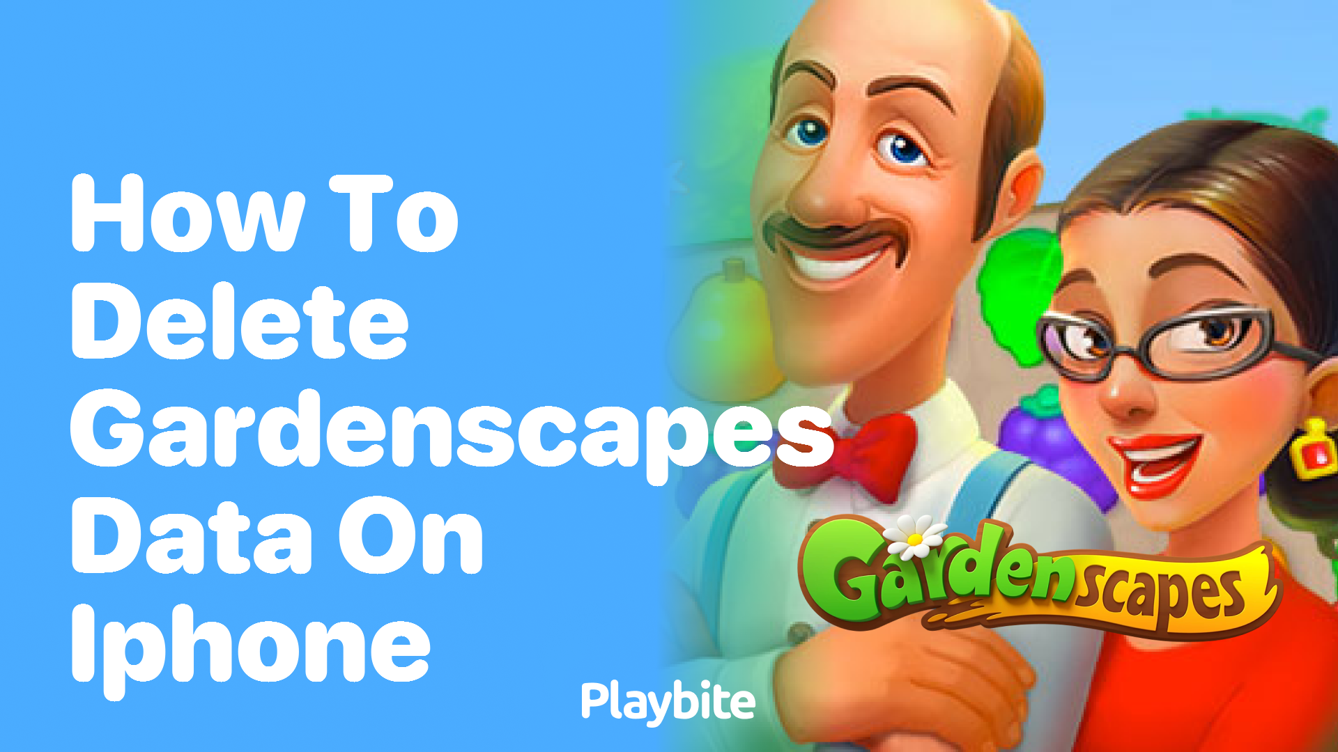 How to Delete Gardenscapes Data on iPhone